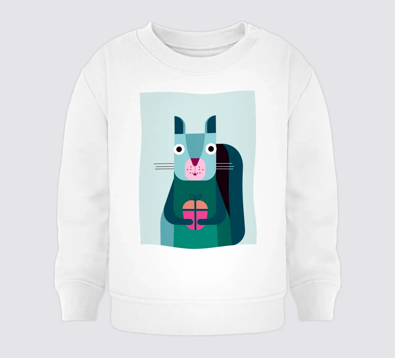 Eichhörnchen mit Geschenk felpa neonato da DARIA IVANOVNA