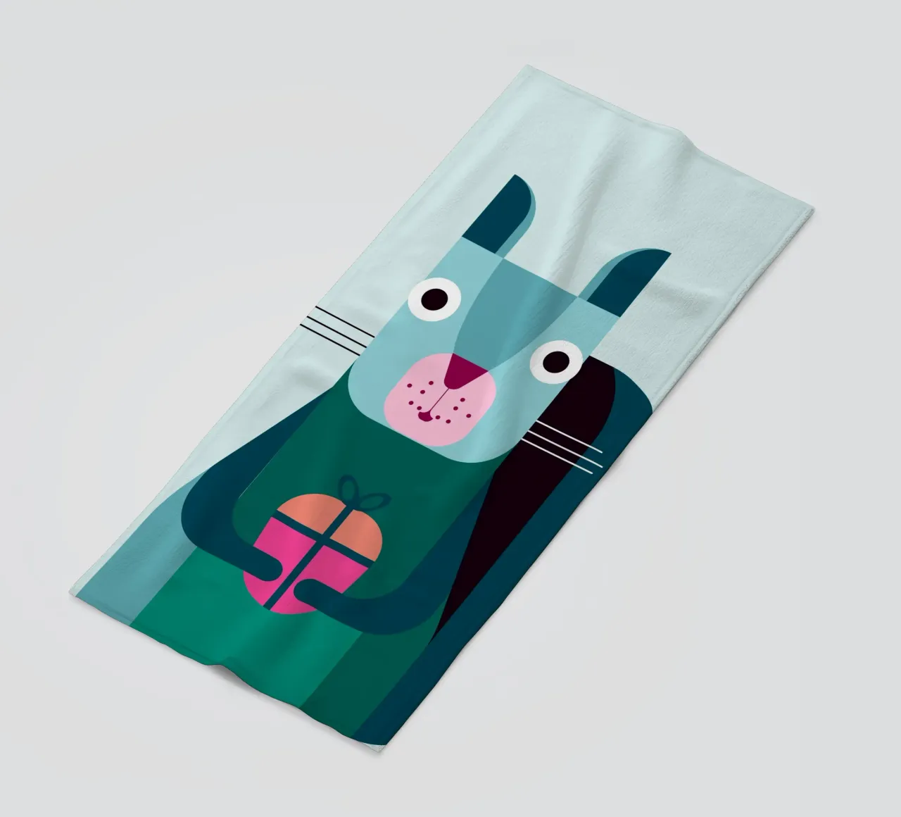 Eichhörnchen mit Geschenk telo mare da DARIA IVANOVNA