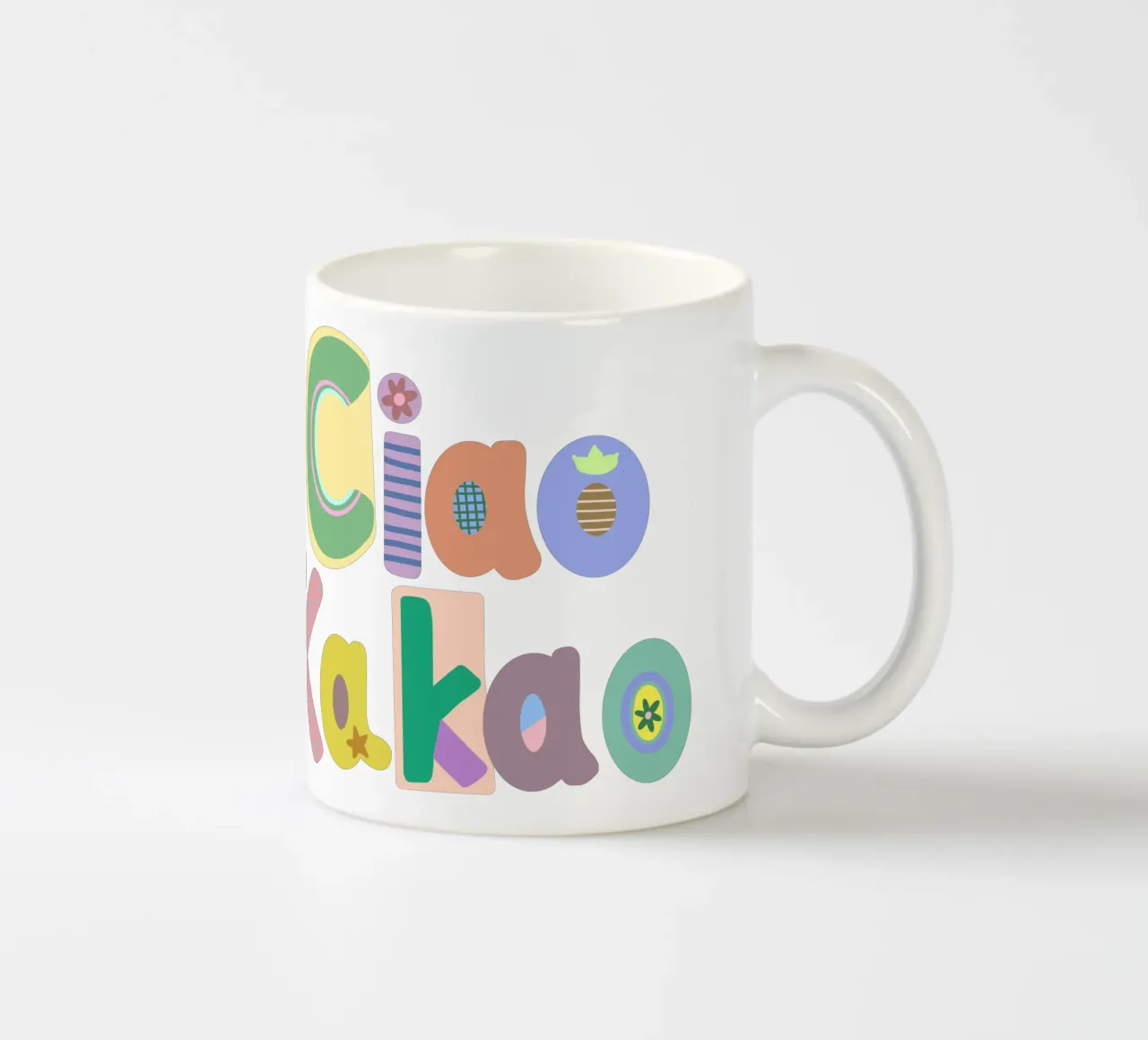 Ciao Kakao tazza in ceramica da Art House