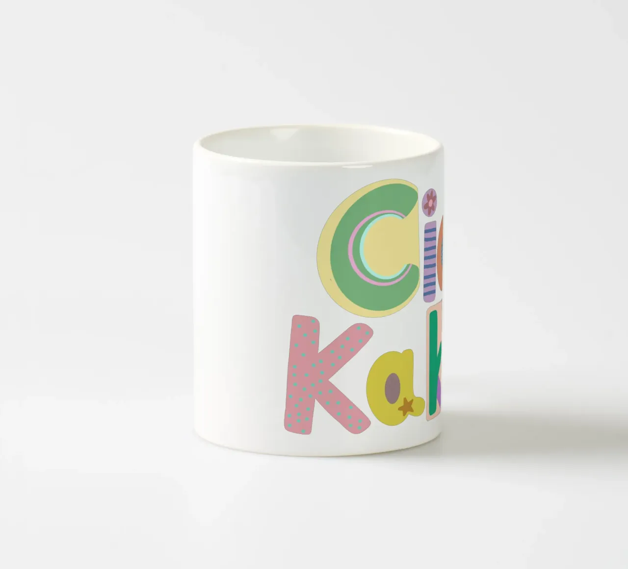 Ciao Kakao tazza in ceramica da Art House