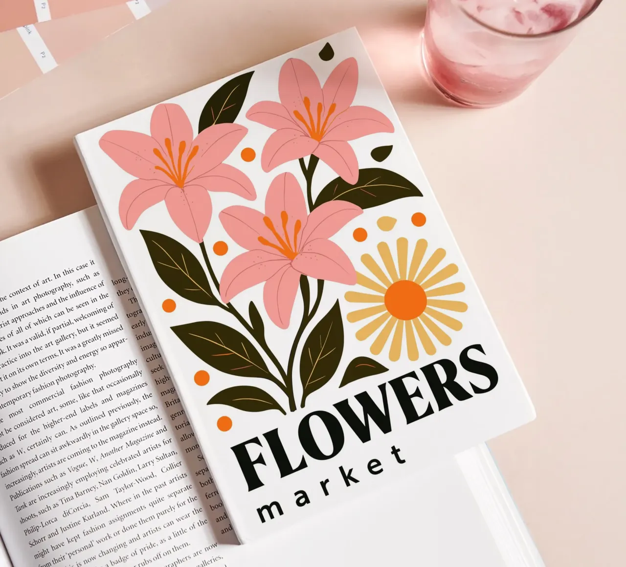 Lily notebook by LisaArtes