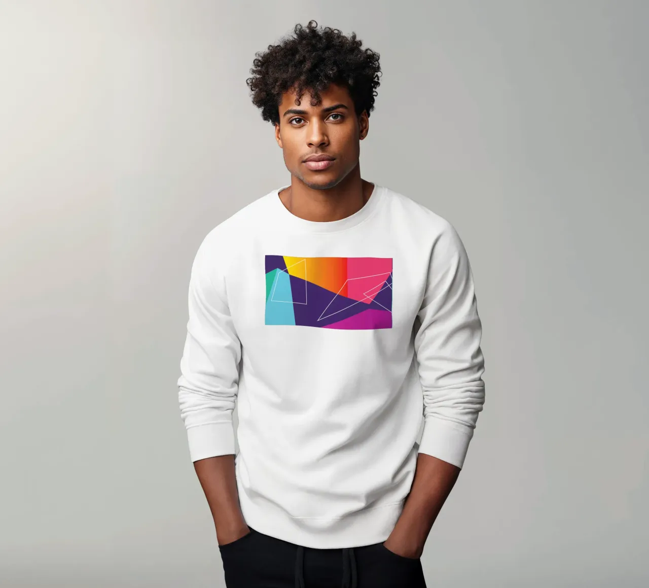 Flusso di forma felpa da Kim Hubball Studio