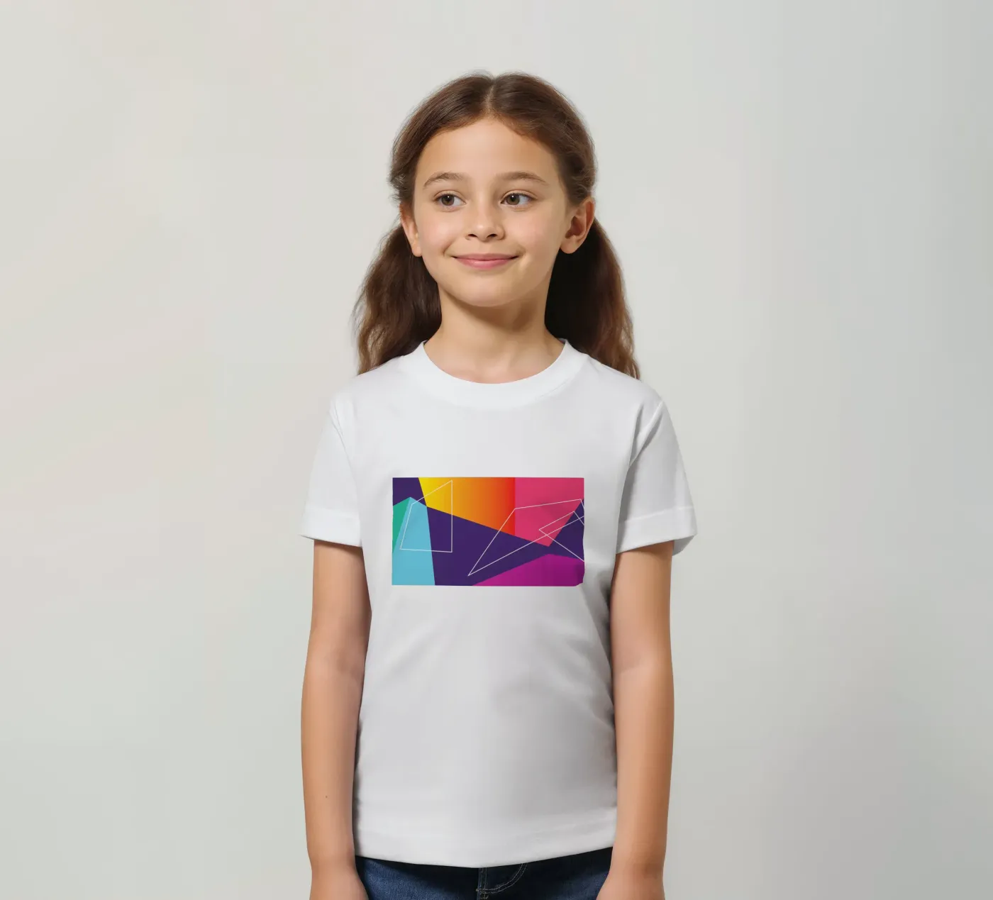 Shape Flow Kinder T-Shirt von Kim Hubball Studio