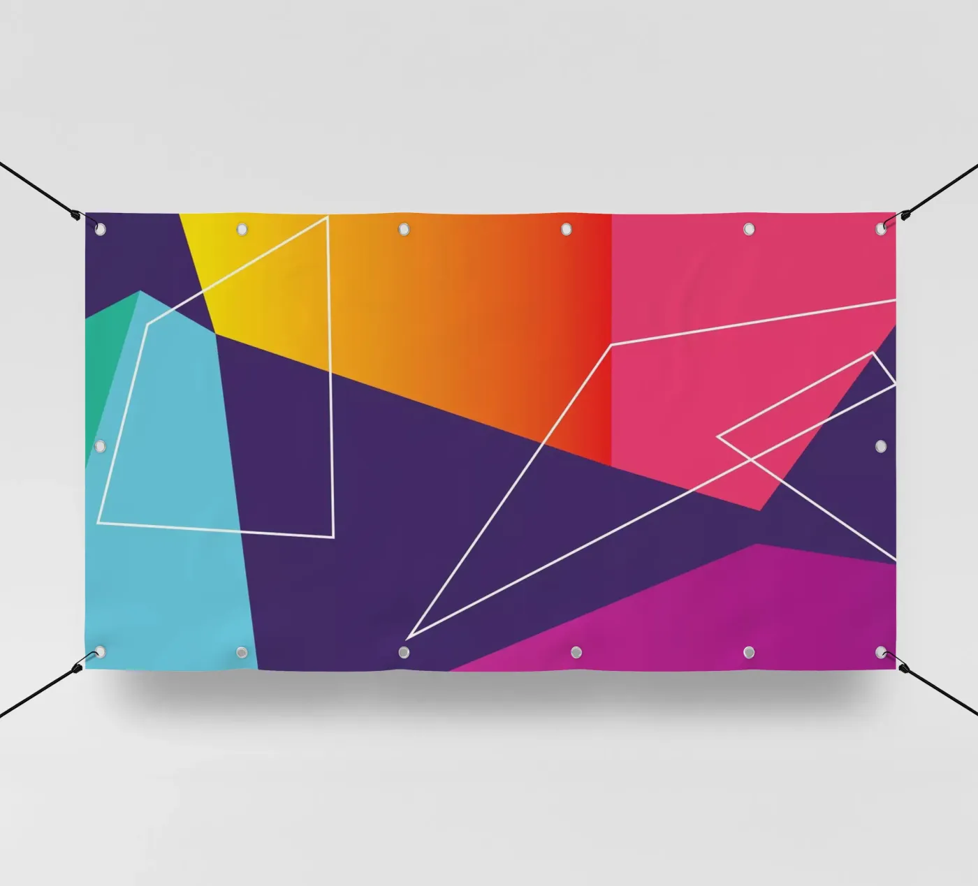 Flux de forme bâche pvc de Kim Hubball Studio