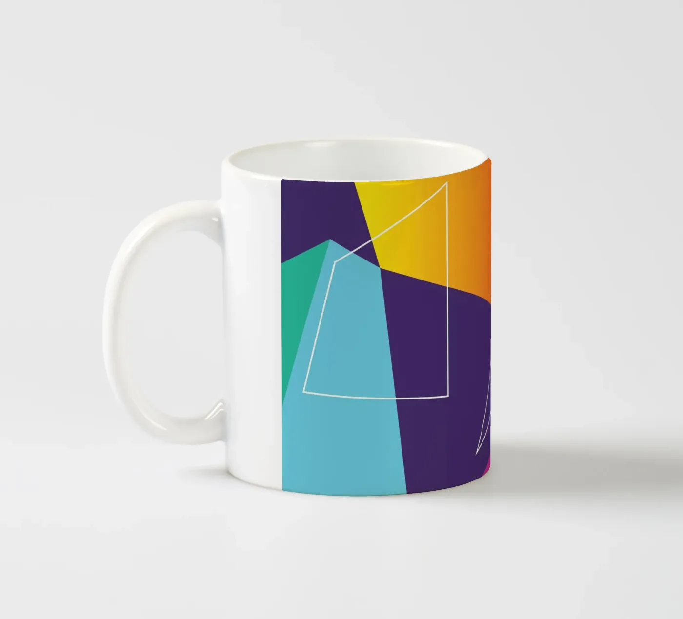 Shape Flow Keramik Tasse von Kim Hubball Studio