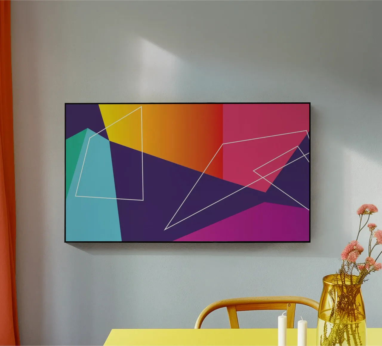 Form Fluss Acryl-Glas von Kim Hubball Studio