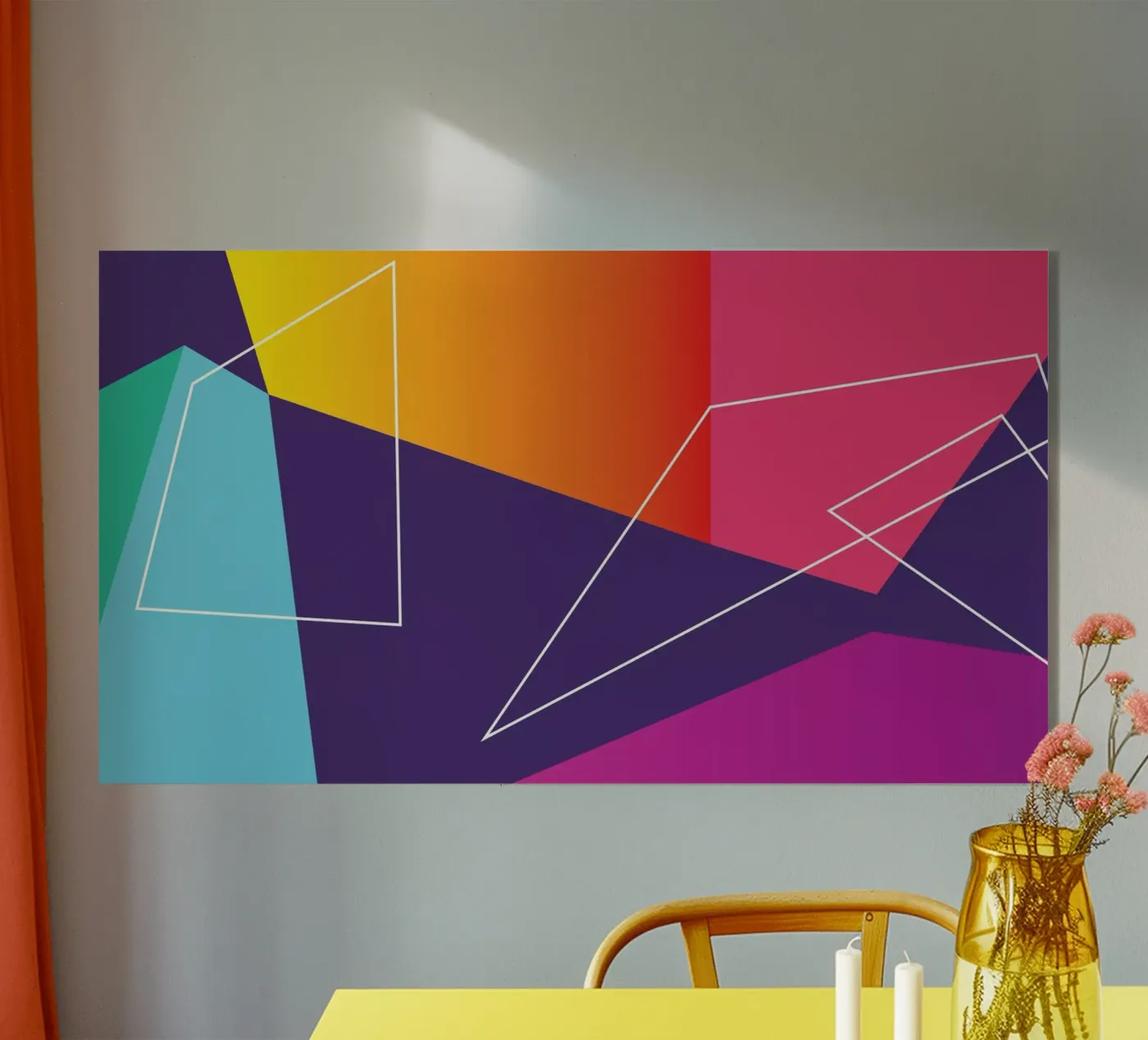 Vorm Stroom acryl van Kim Hubball Studio