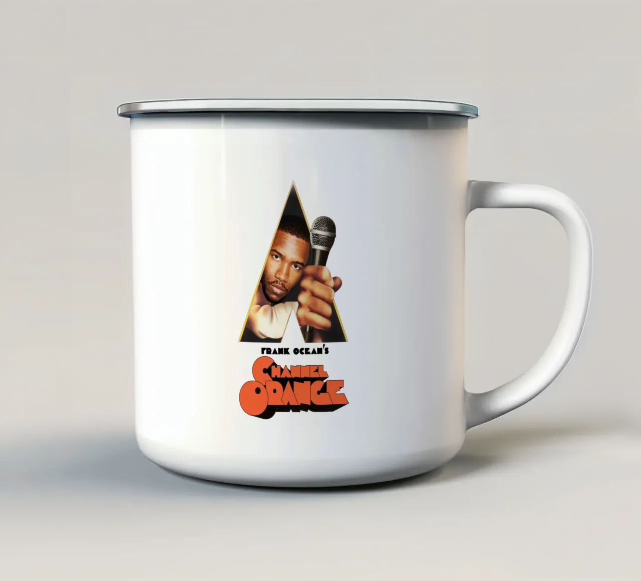 Channel Orange tazza in smalto da Ads Libitum