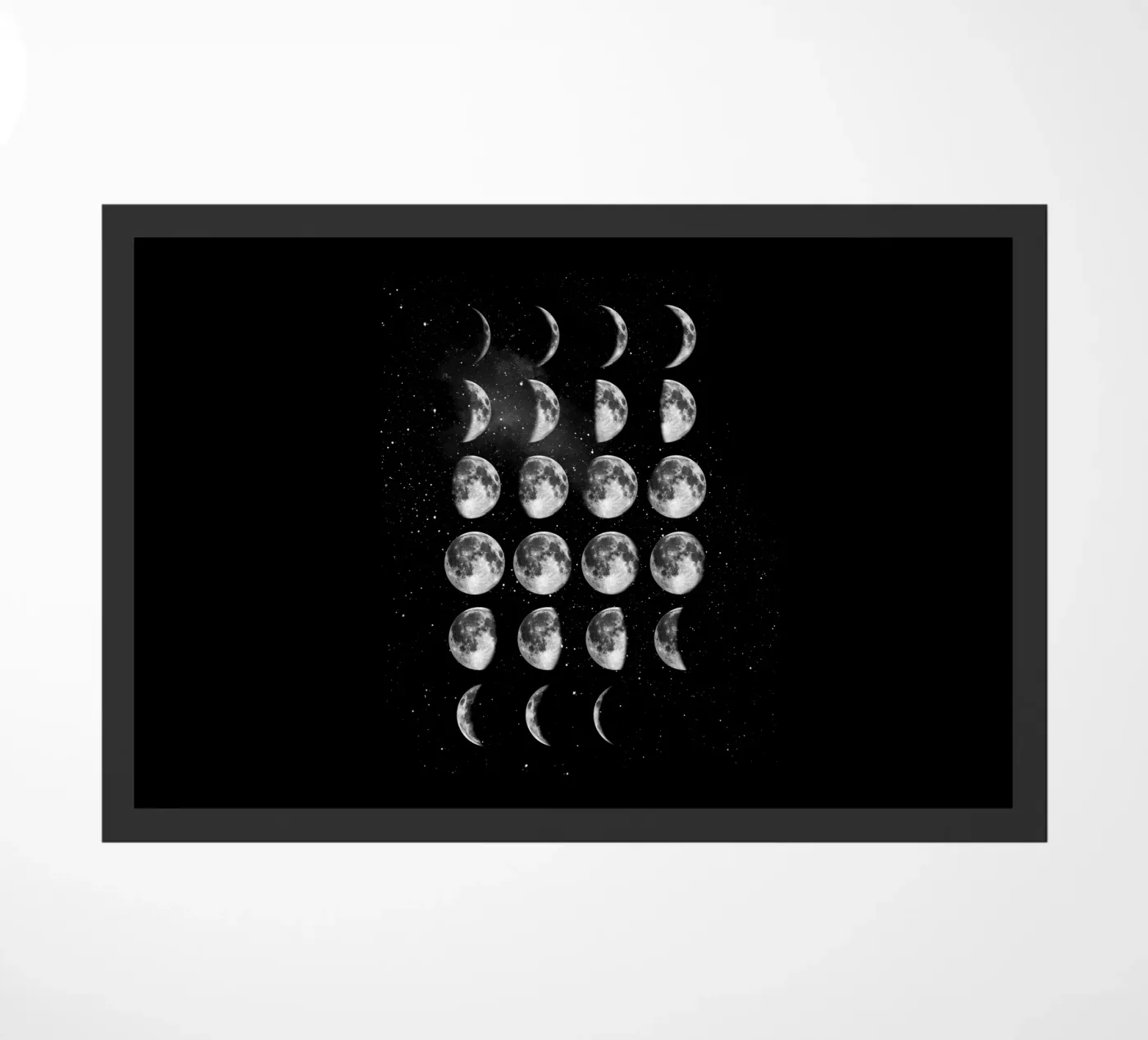 Full Moon Cycle doormat by THE MOTIVATED TYPE