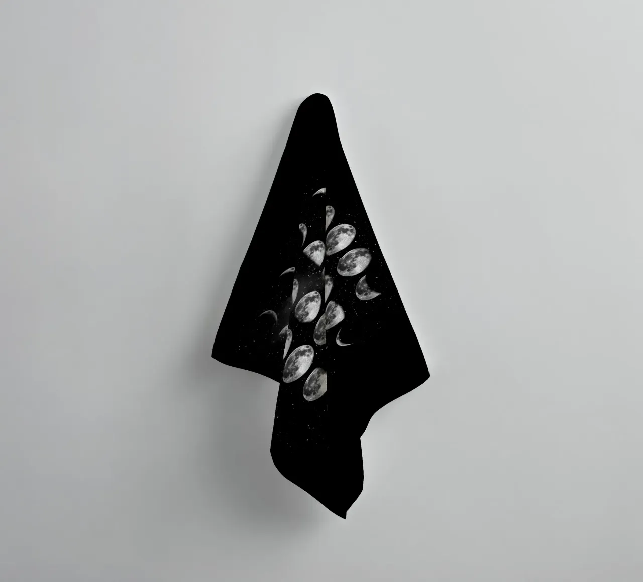 Full Moon Cycle towel by THE MOTIVATED TYPE