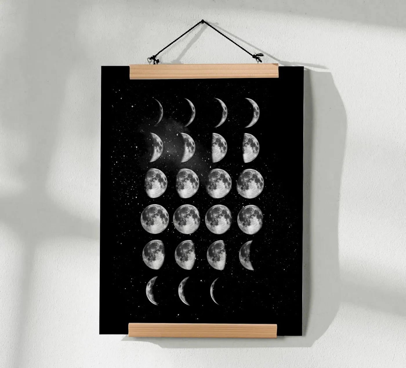 Full Moon Cycle poster by THE MOTIVATED TYPE
