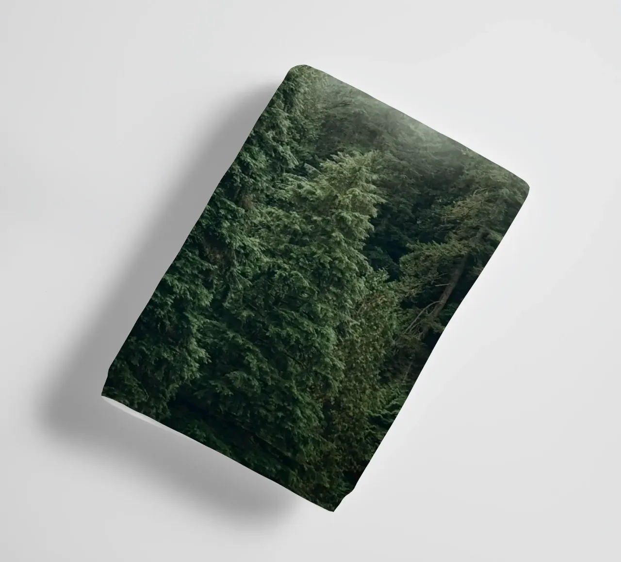 Vancouver, Canada I Foresta di abeti in una nebbia mistica asciugamano da bagno da Julie Travel Photography