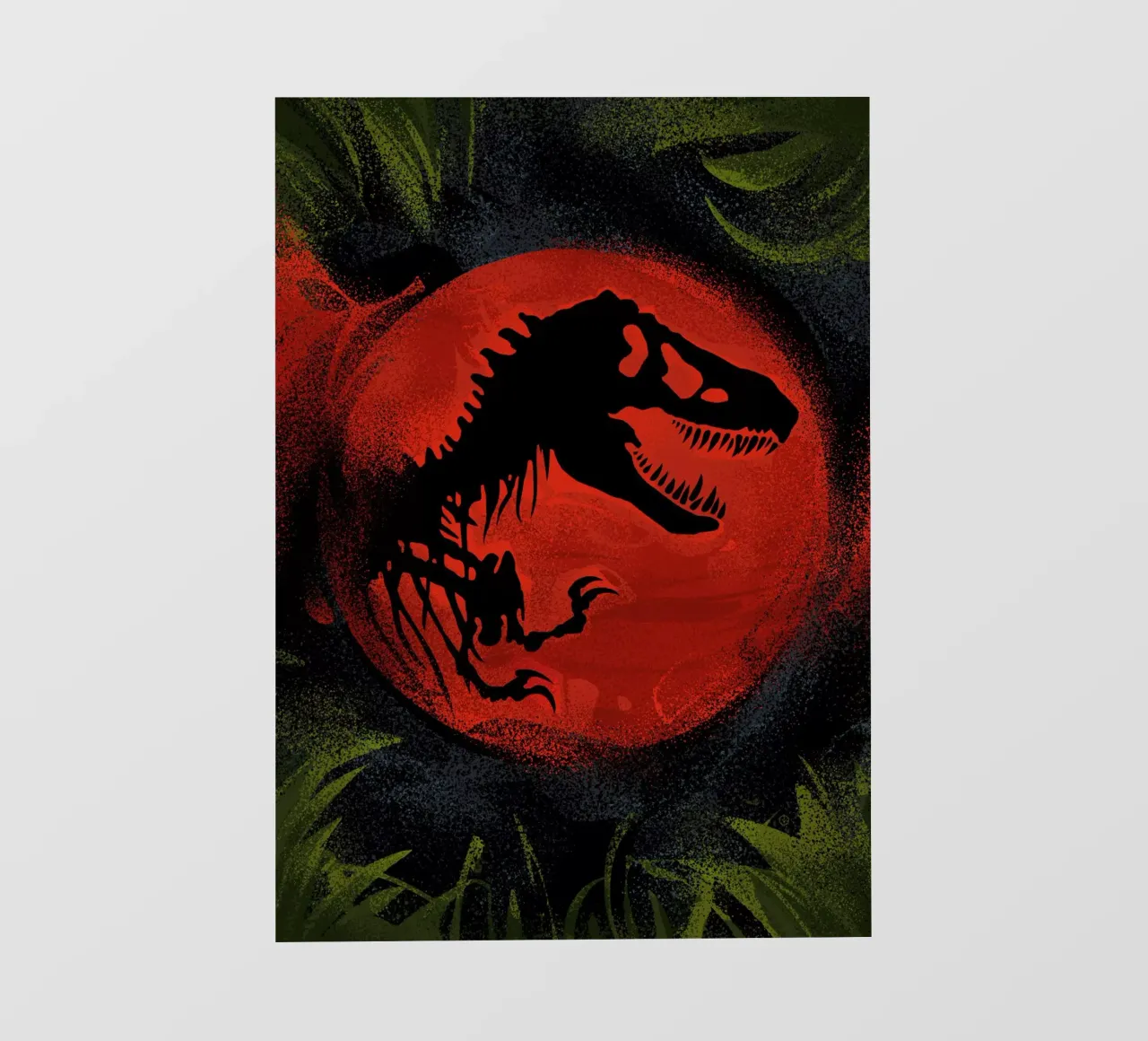 Jurassic Park pellicola backlit da nabakumov