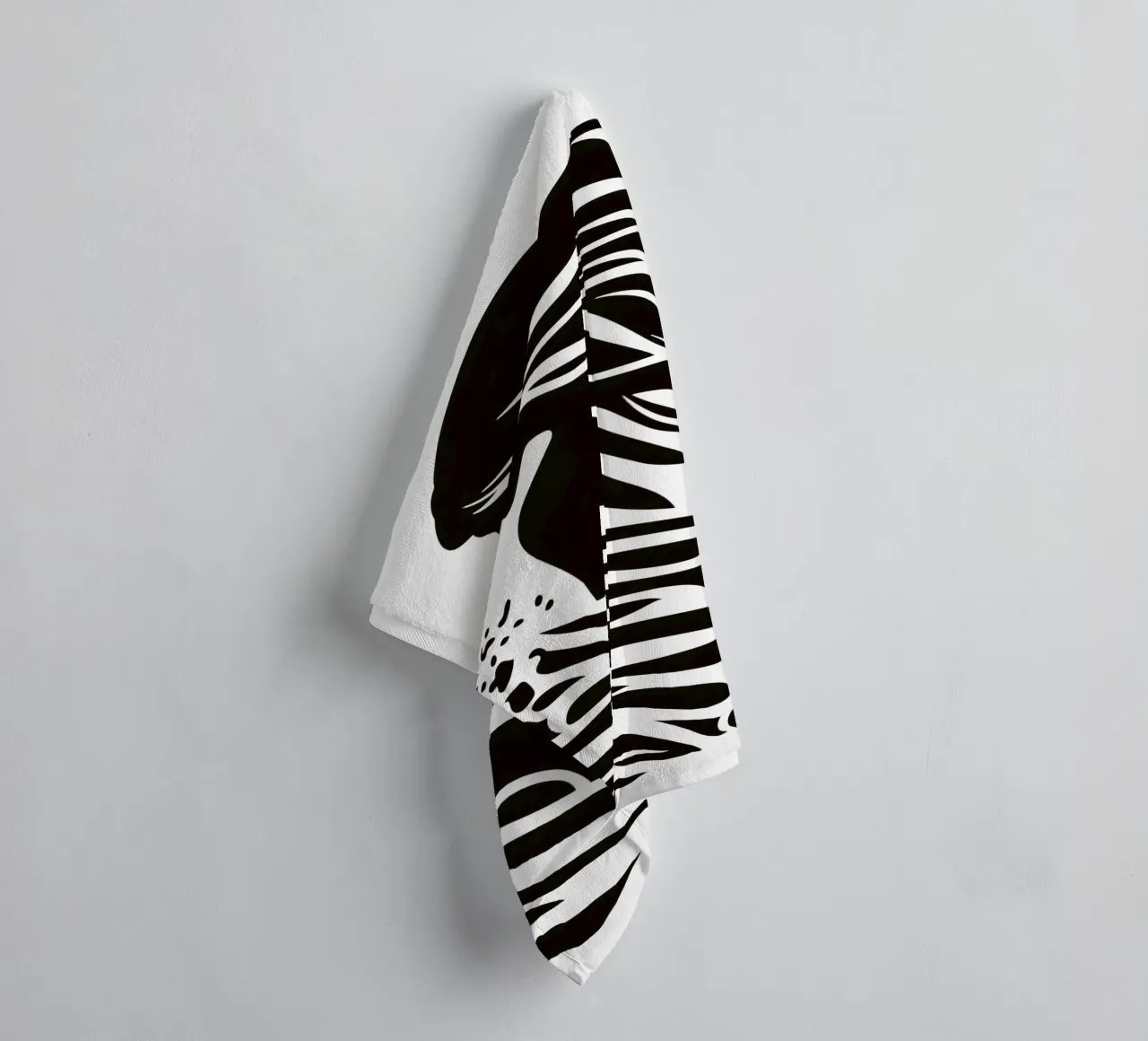 Minimalistisches Surfer-Design asciugamano da bagno da Autofocus