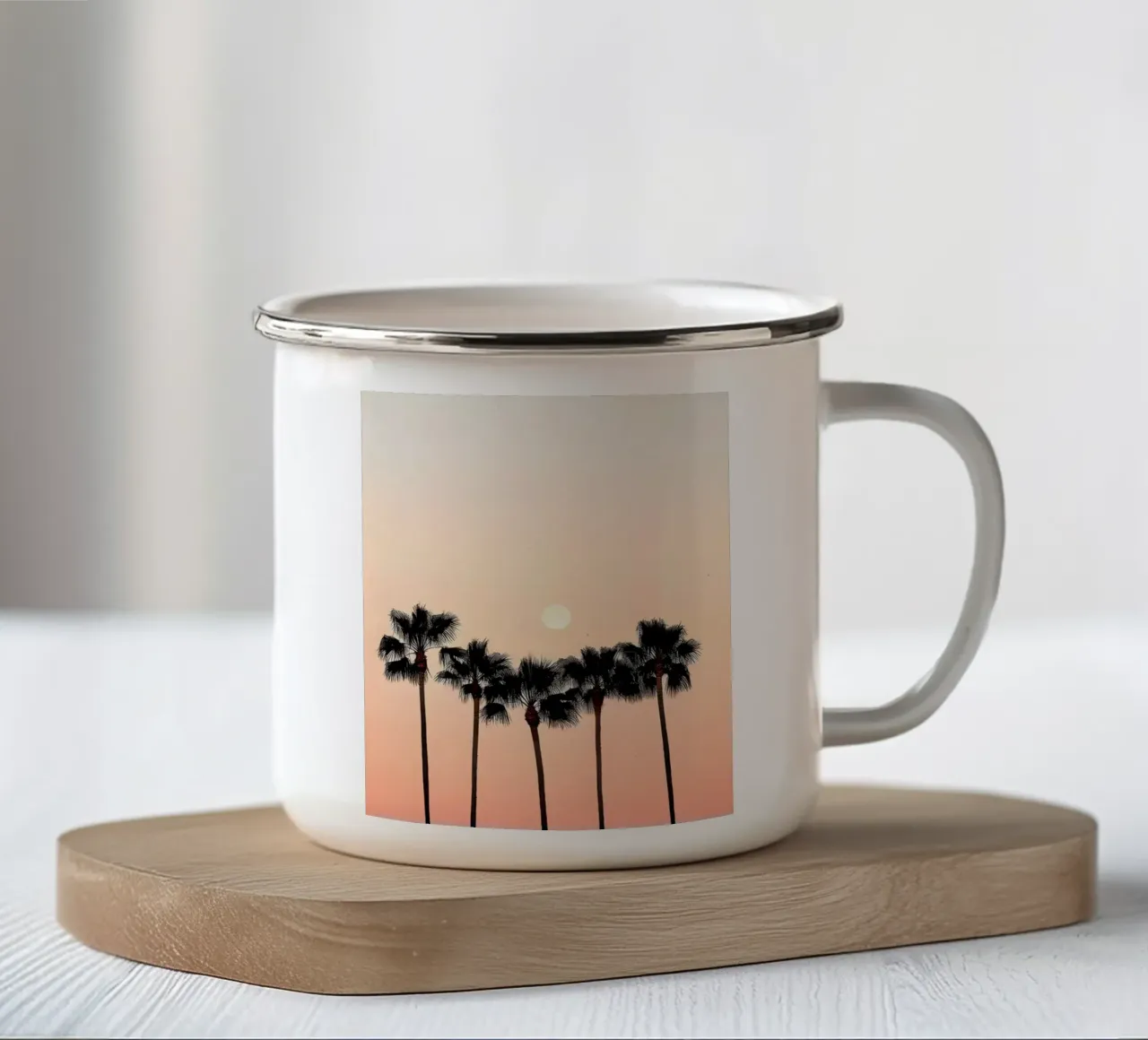 Tropici retrò tazza in smalto da luxi&lace