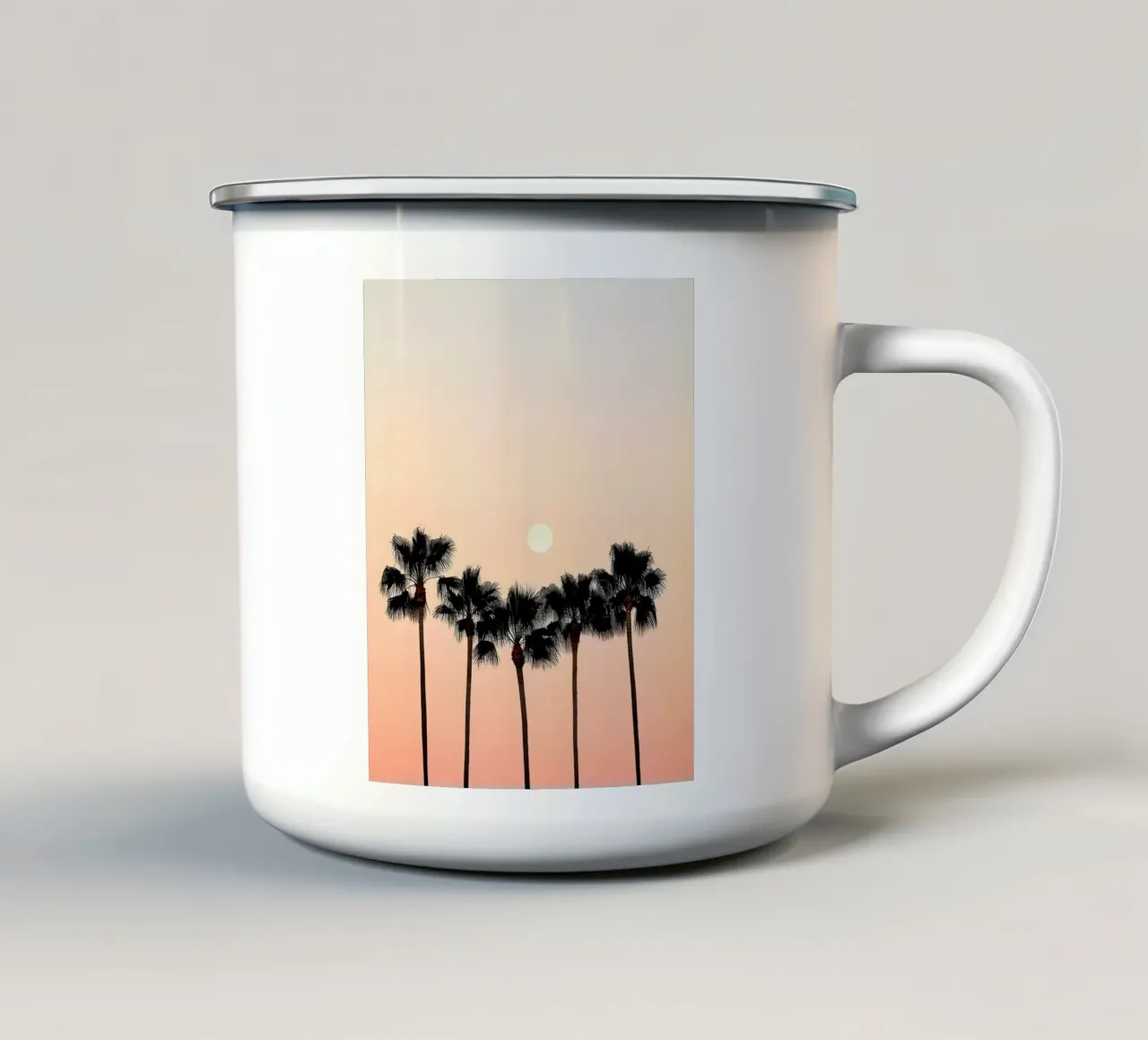 Tropici retrò tazza in smalto da luxi&lace