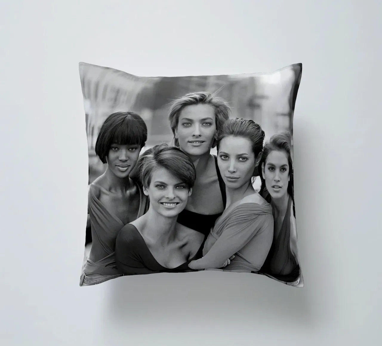 The Five Supermodel 90s cuscino da Shiva Shops