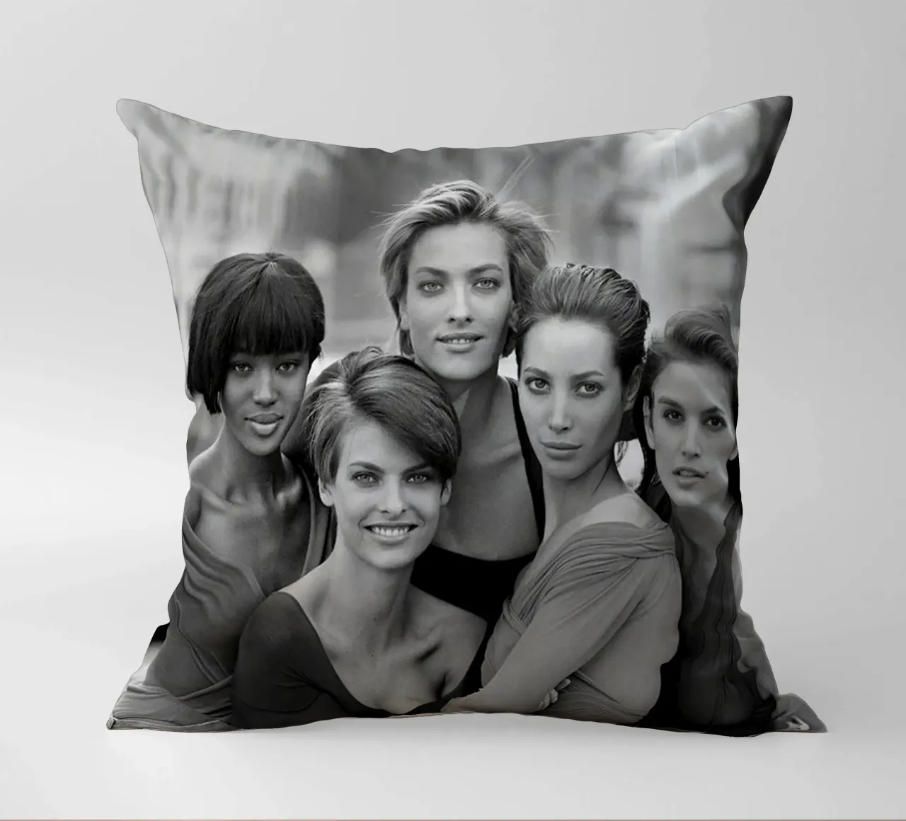 The Five Supermodel 90s cuscino da Shiva Shops