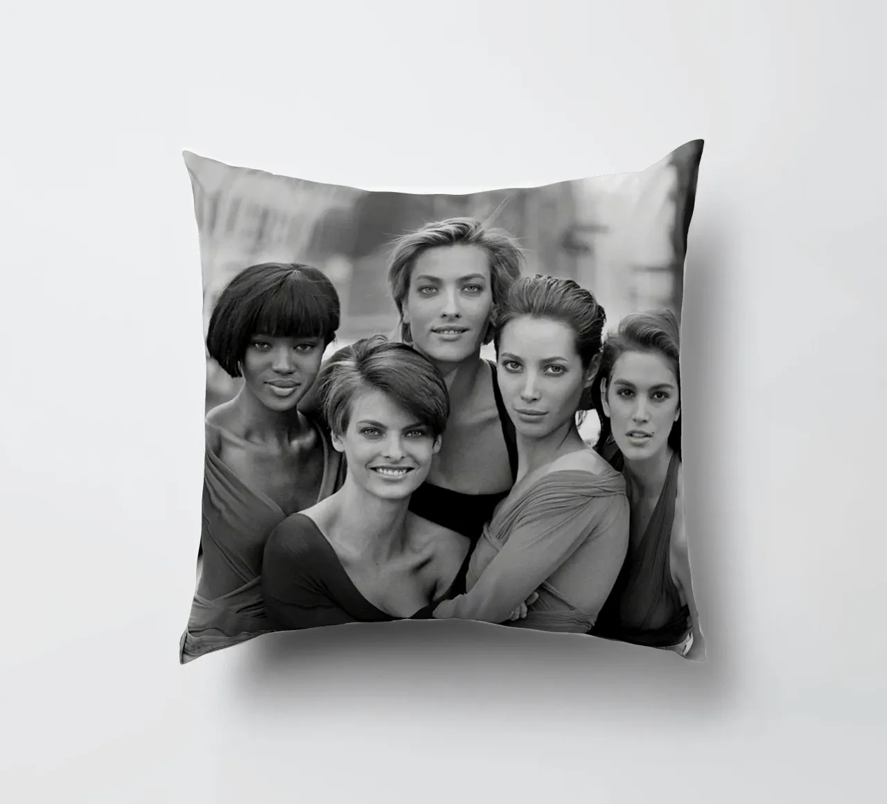 The Five Supermodel 90s cuscino da Shiva Shops