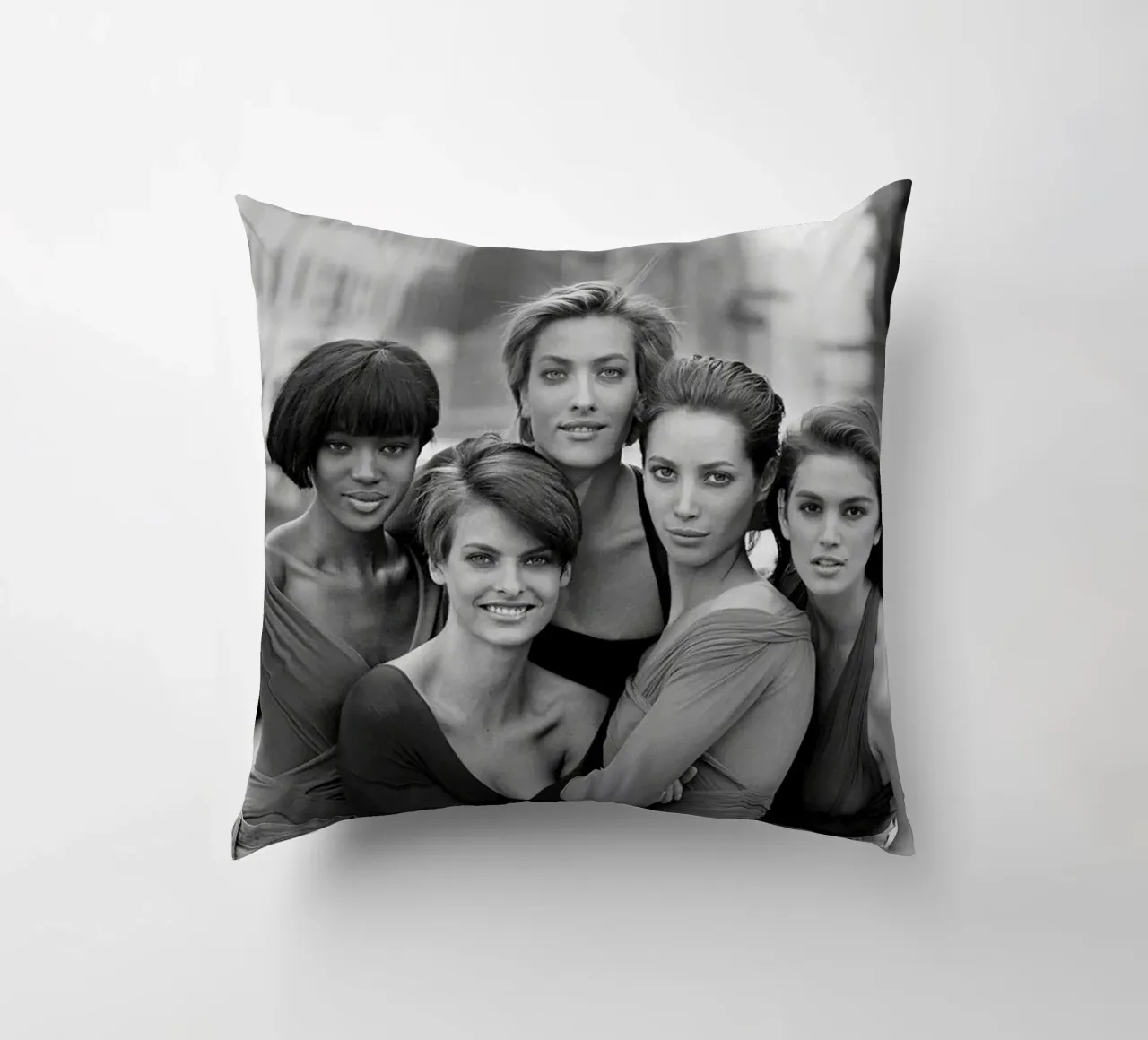 The Five Supermodel 90s cuscino da Shiva Shops