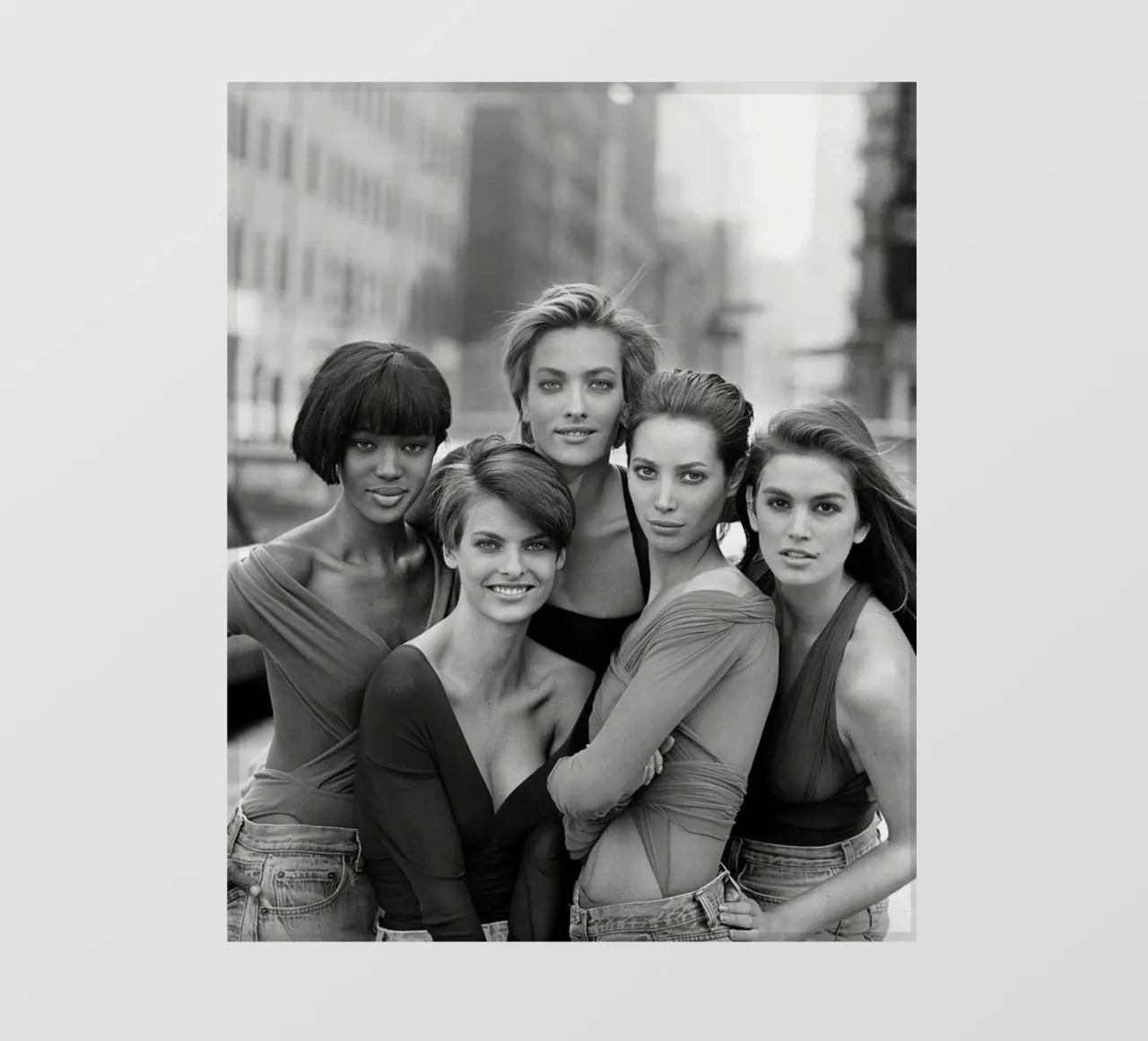 The Five Supermodel 90s telo in pvc da Shiva Shops