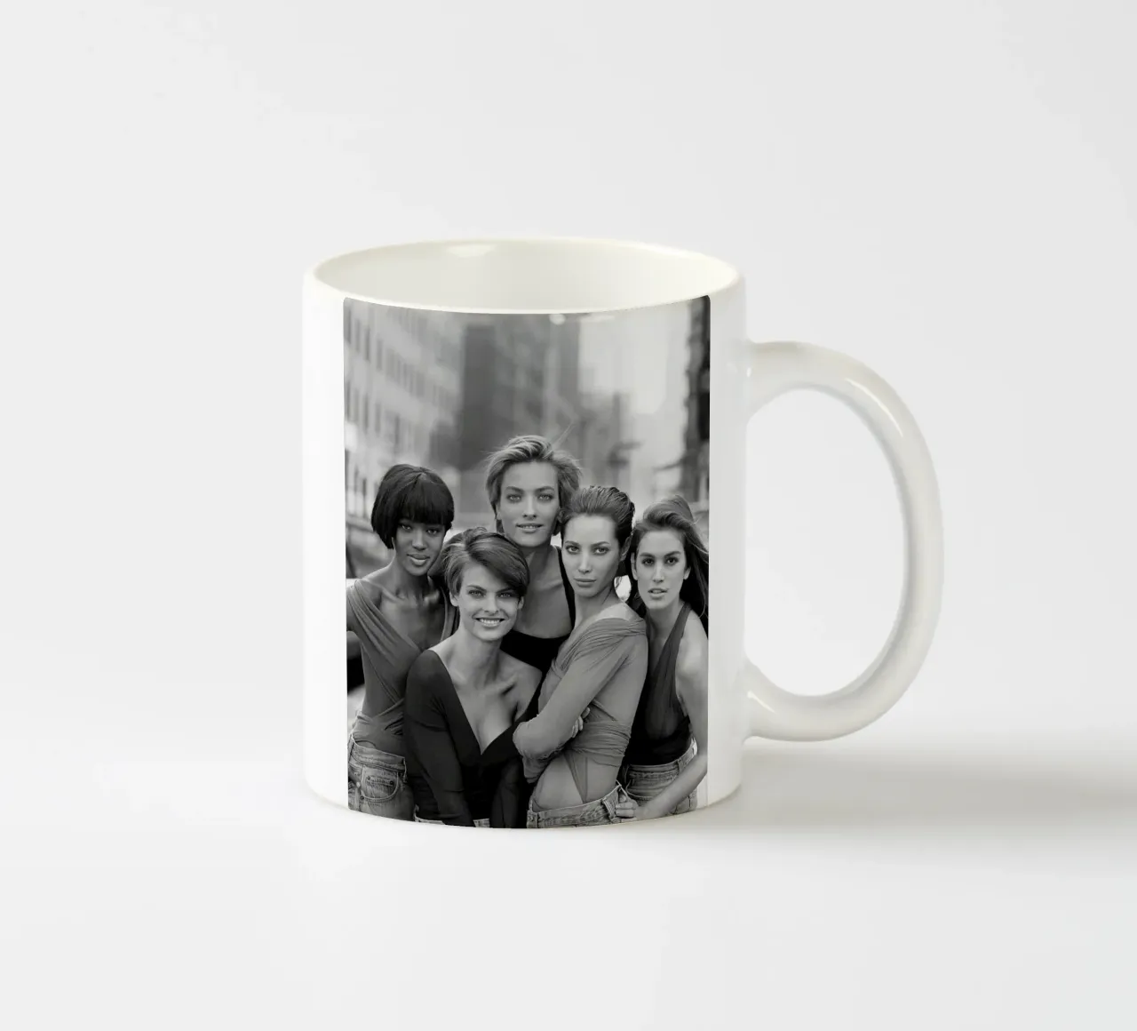 The Five Supermodel 90s tazza in ceramica da Shiva Shops