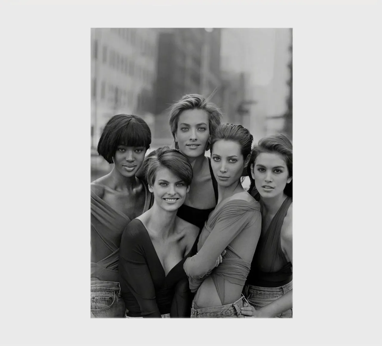 The Five Supermodel 90s diario da Shiva Shops