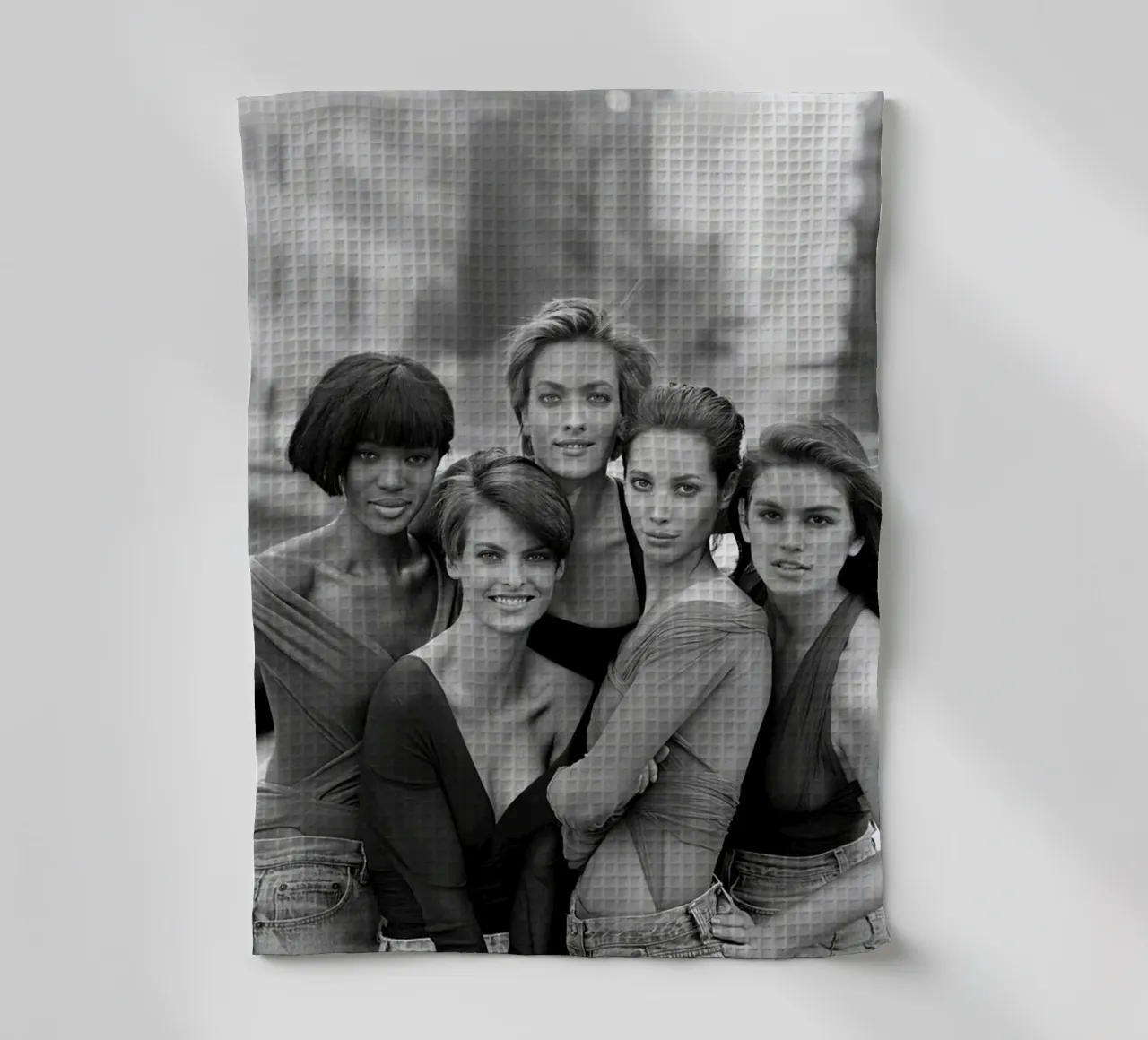 The Five Supermodel 90s canovaccio da cucina da Shiva Shops