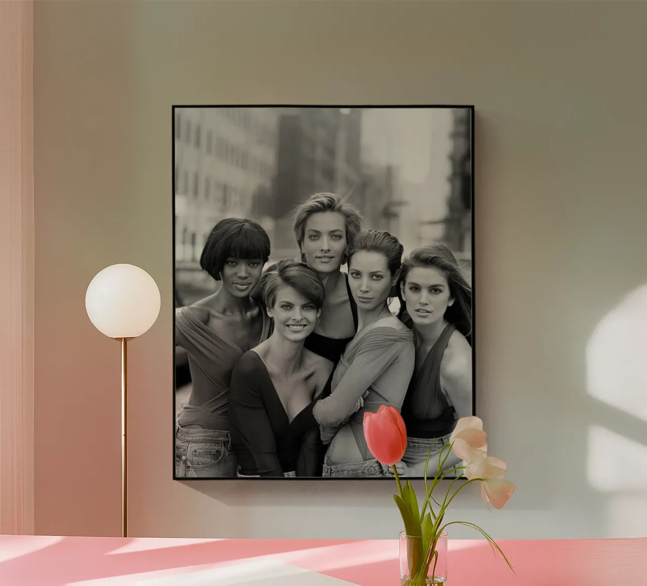 The Five Supermodel 90s plexiglass da Shiva Shops