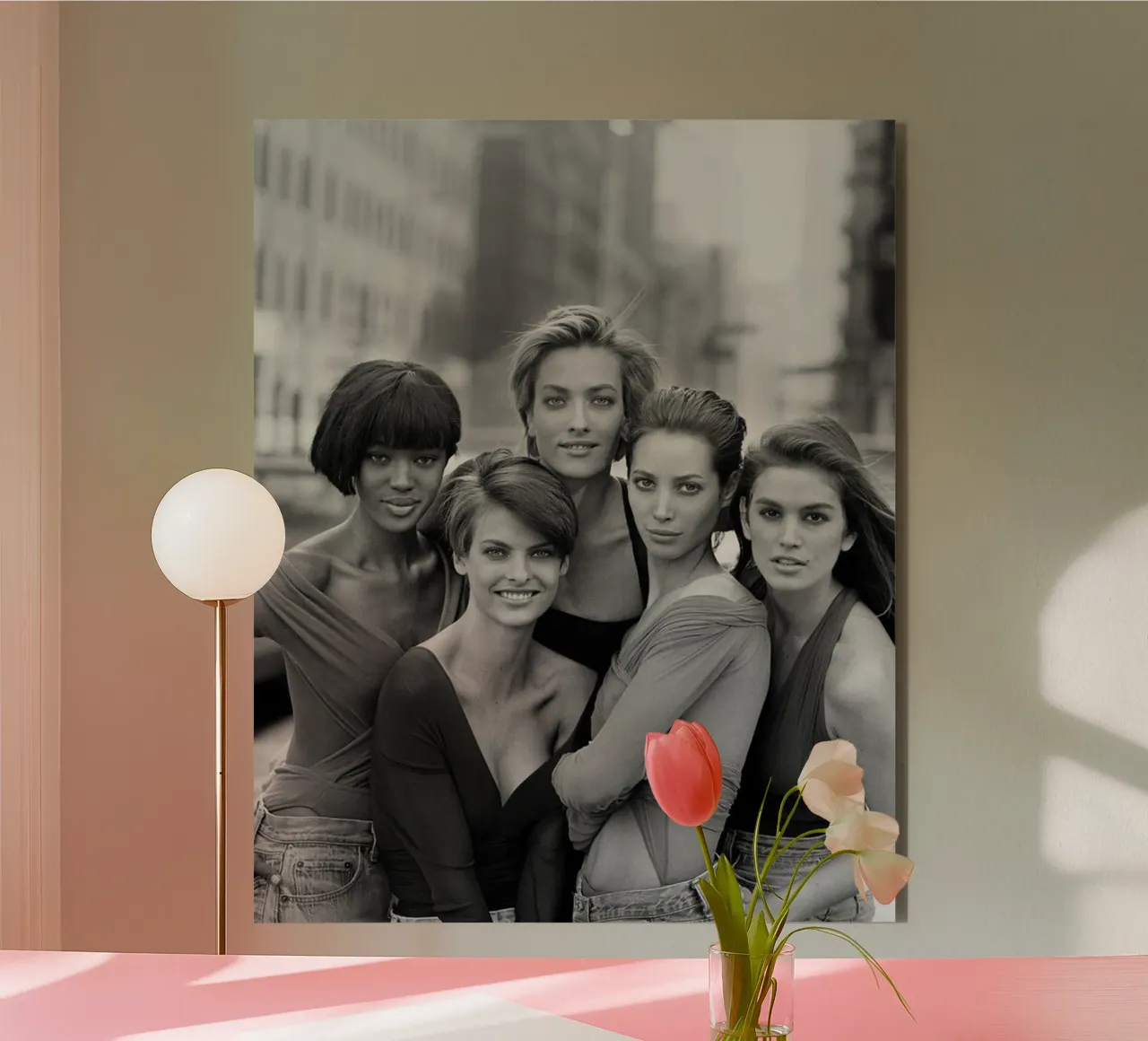 The Five Supermodel 90s pannello forex da Shiva Shops