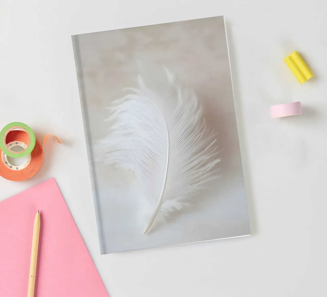 Un singolo pennacchio diario da luxi&lace