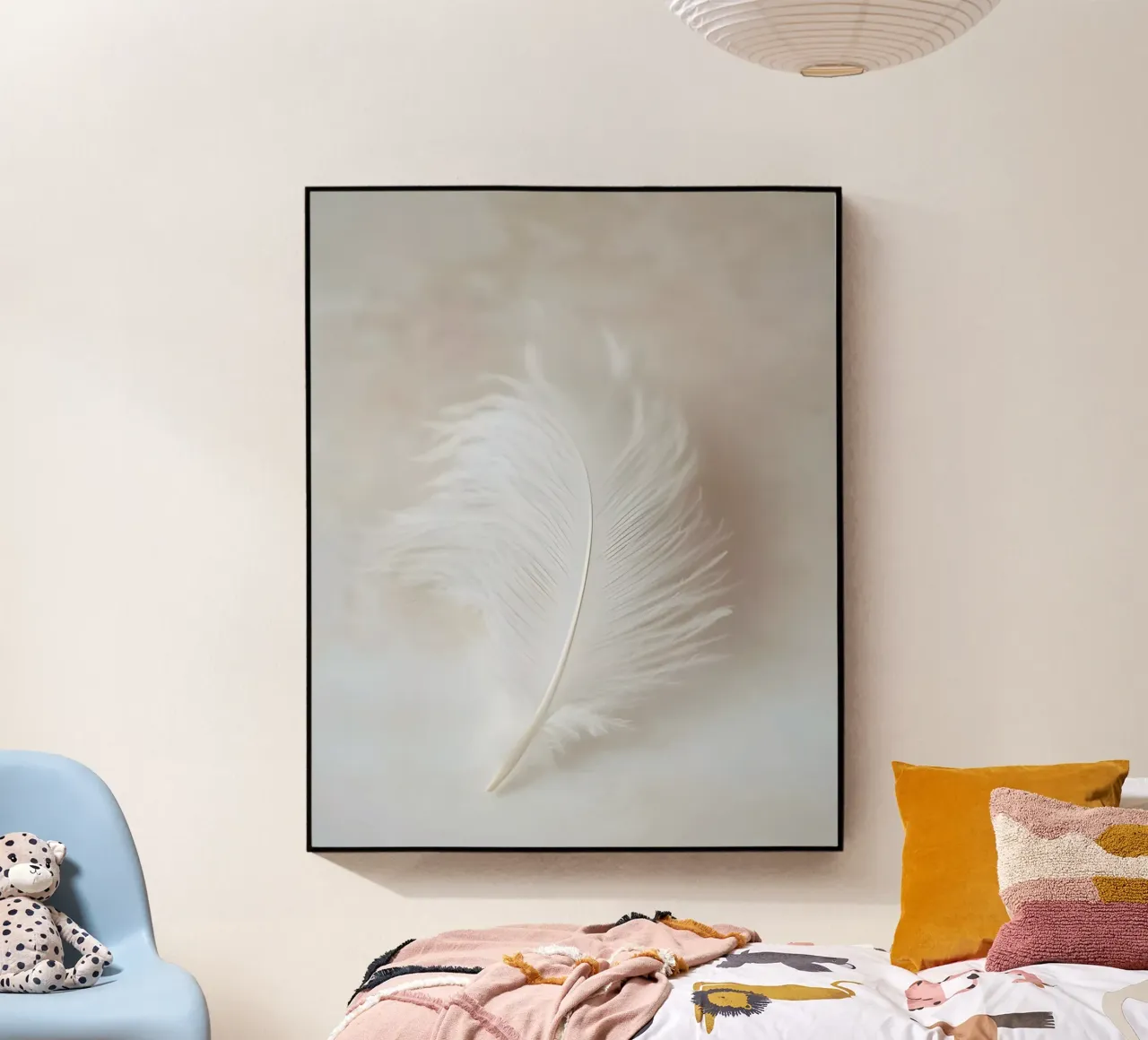 Un singolo pennacchio plexiglass da luxi&lace