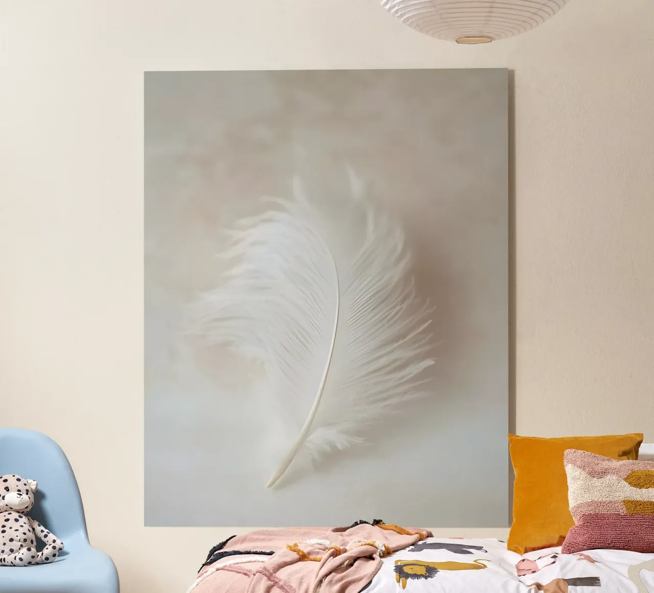 Un singolo pennacchio plexiglass da luxi&lace