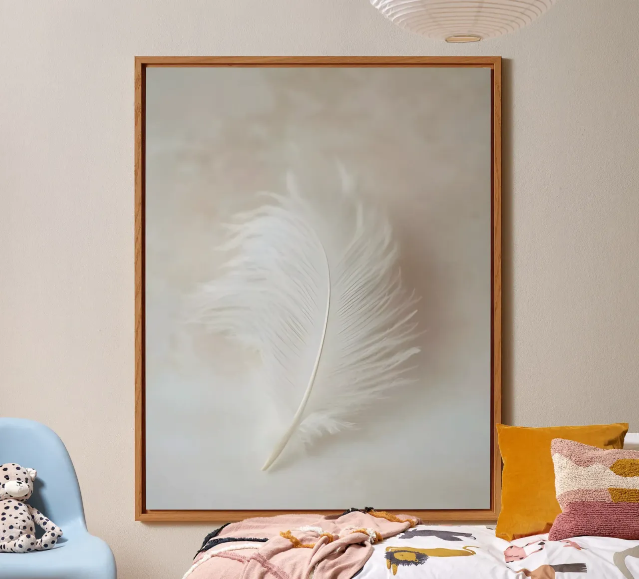 Un singolo pennacchio alluminio dibond da luxi&lace