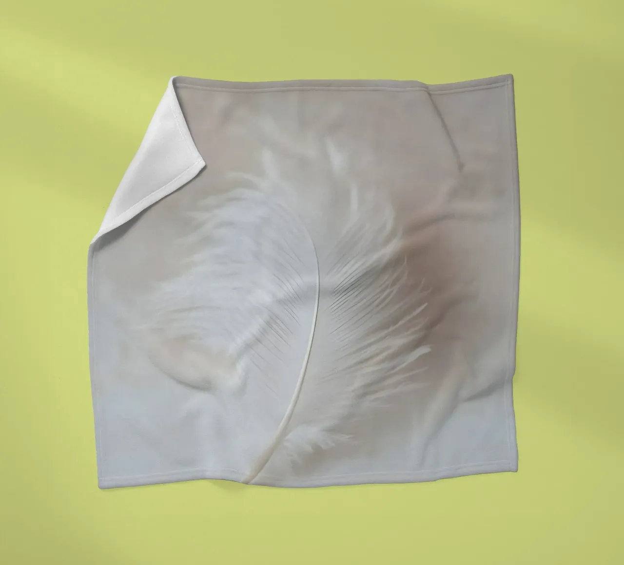 Un singolo pennacchio coperta in pile da luxi&lace
