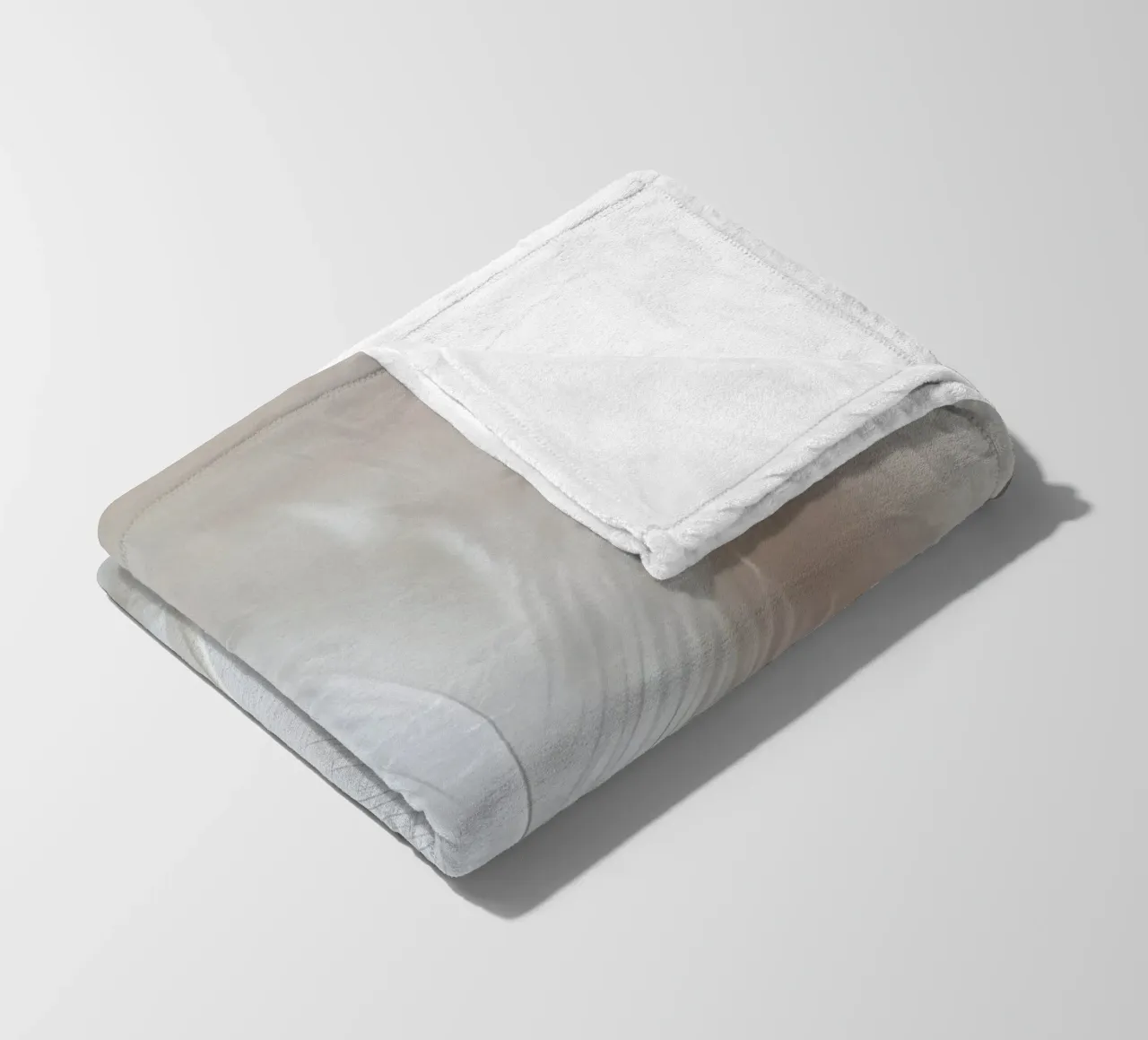Un singolo pennacchio coperta in pile da luxi&lace