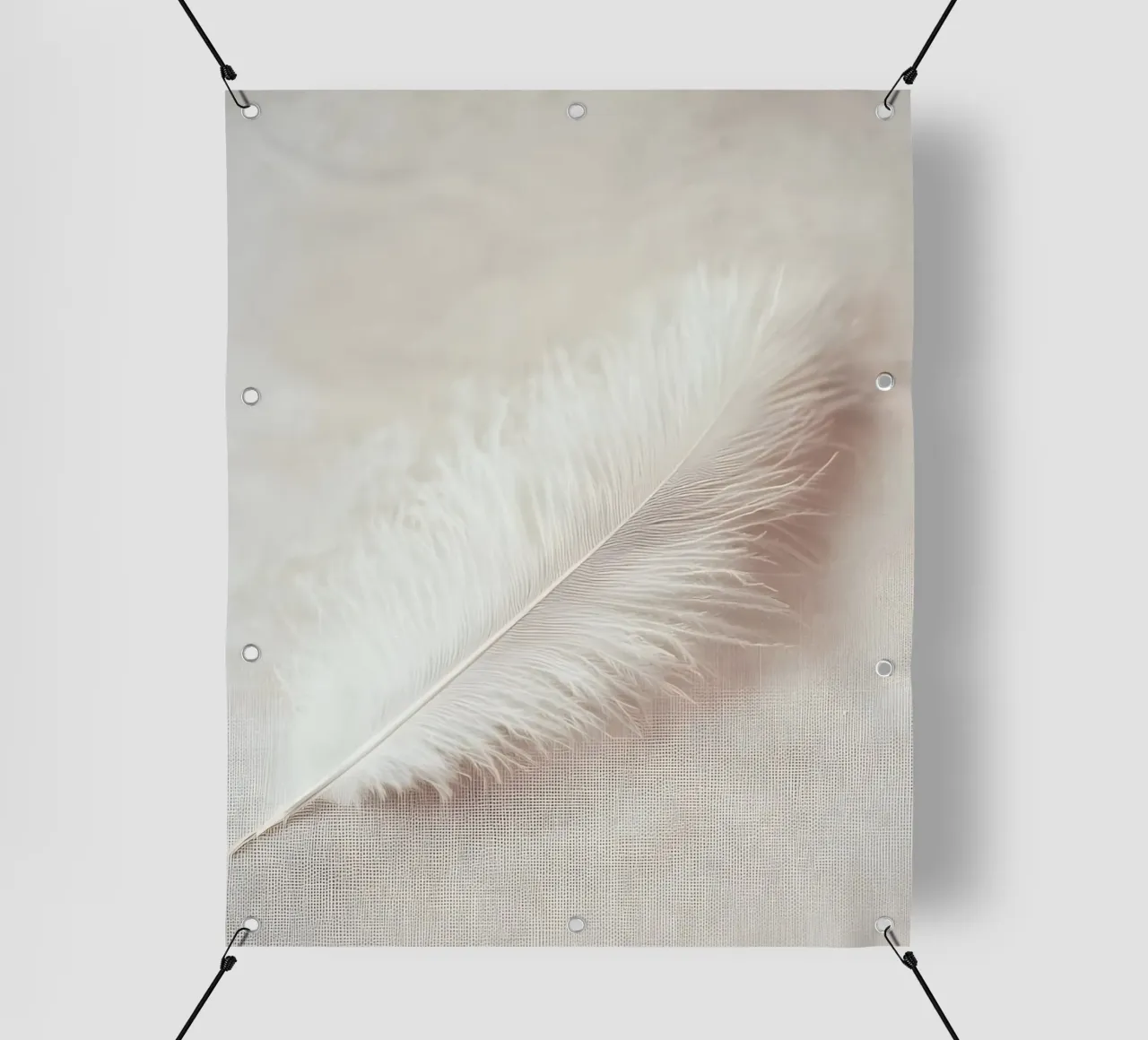 Un singolo pennacchio V2 telo in pvc da luxi&lace