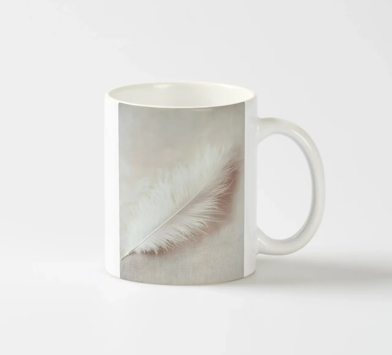 Un singolo pennacchio V2 tazza in ceramica da luxi&lace