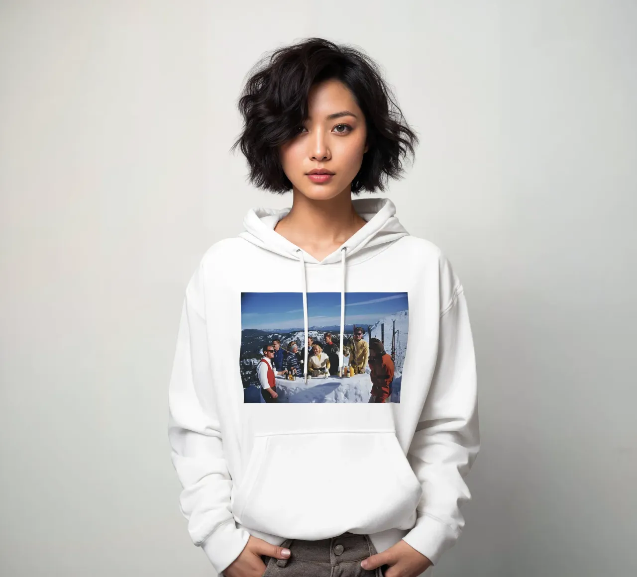 Apres Ski felpa con cappuccio da arleneturnershop