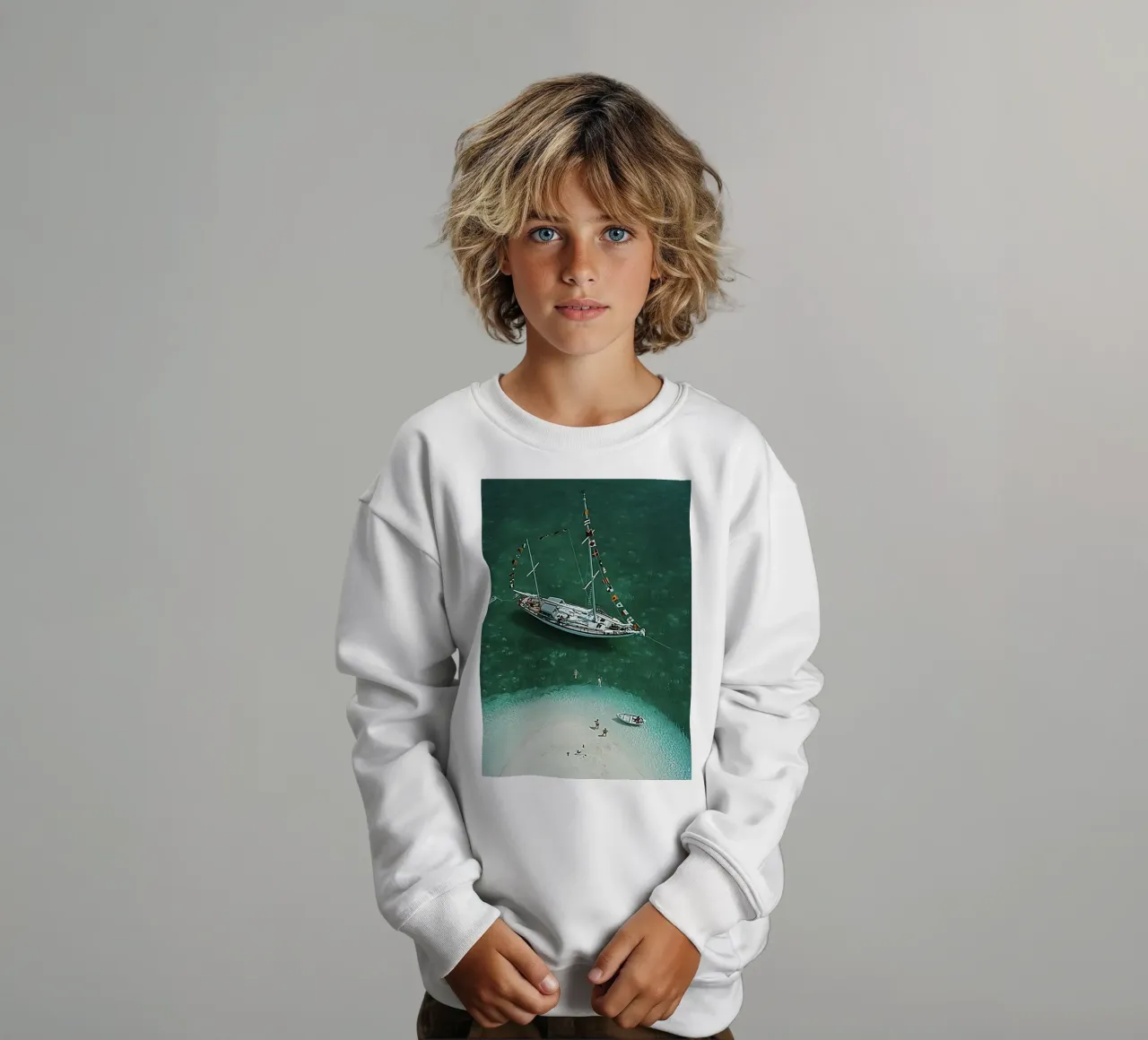 Vacanze a Exuma felpa bambino da arleneturnershop