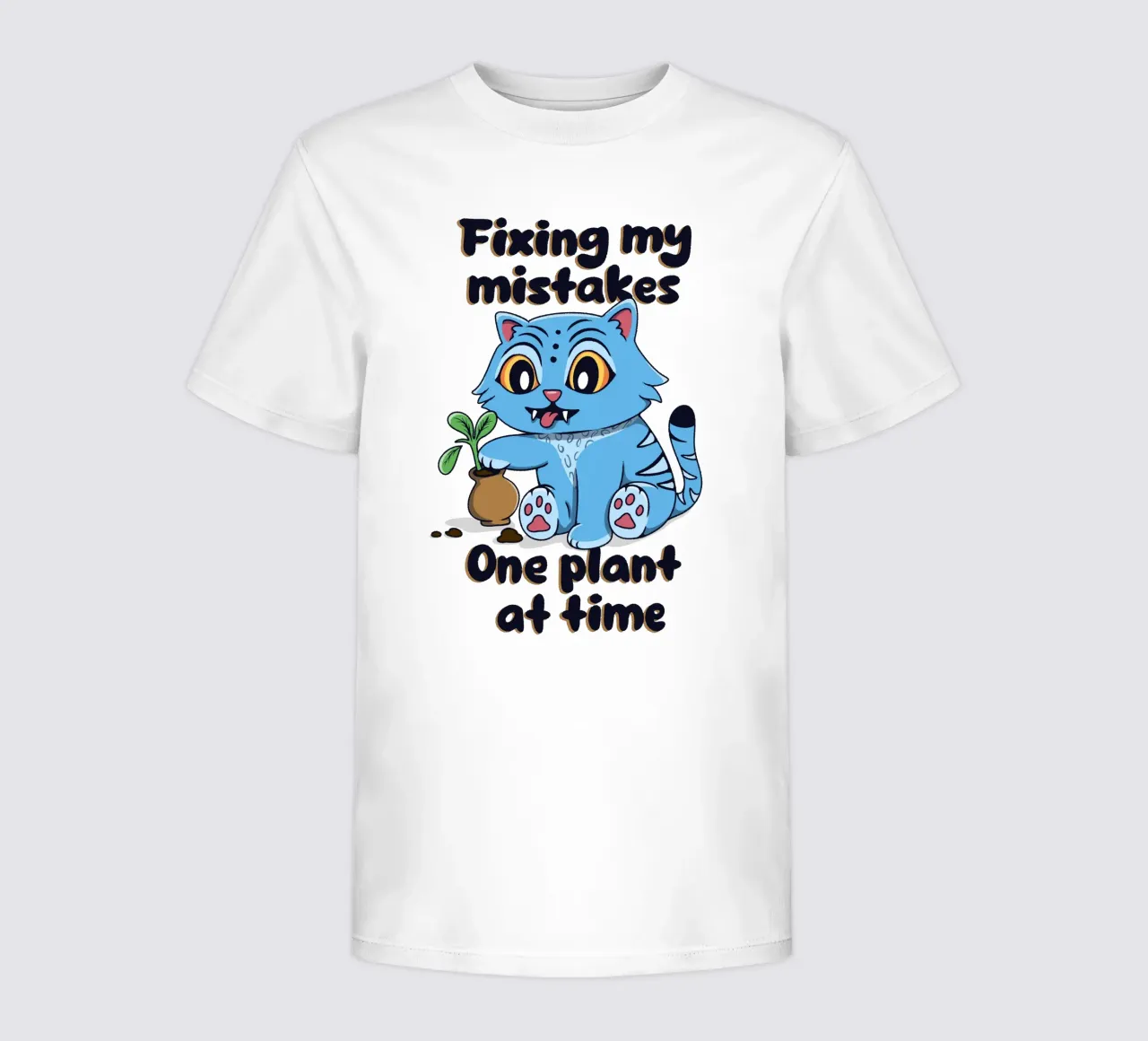 Correggere i miei errori - Derpy Tiger t-shirt bambini da Loobs