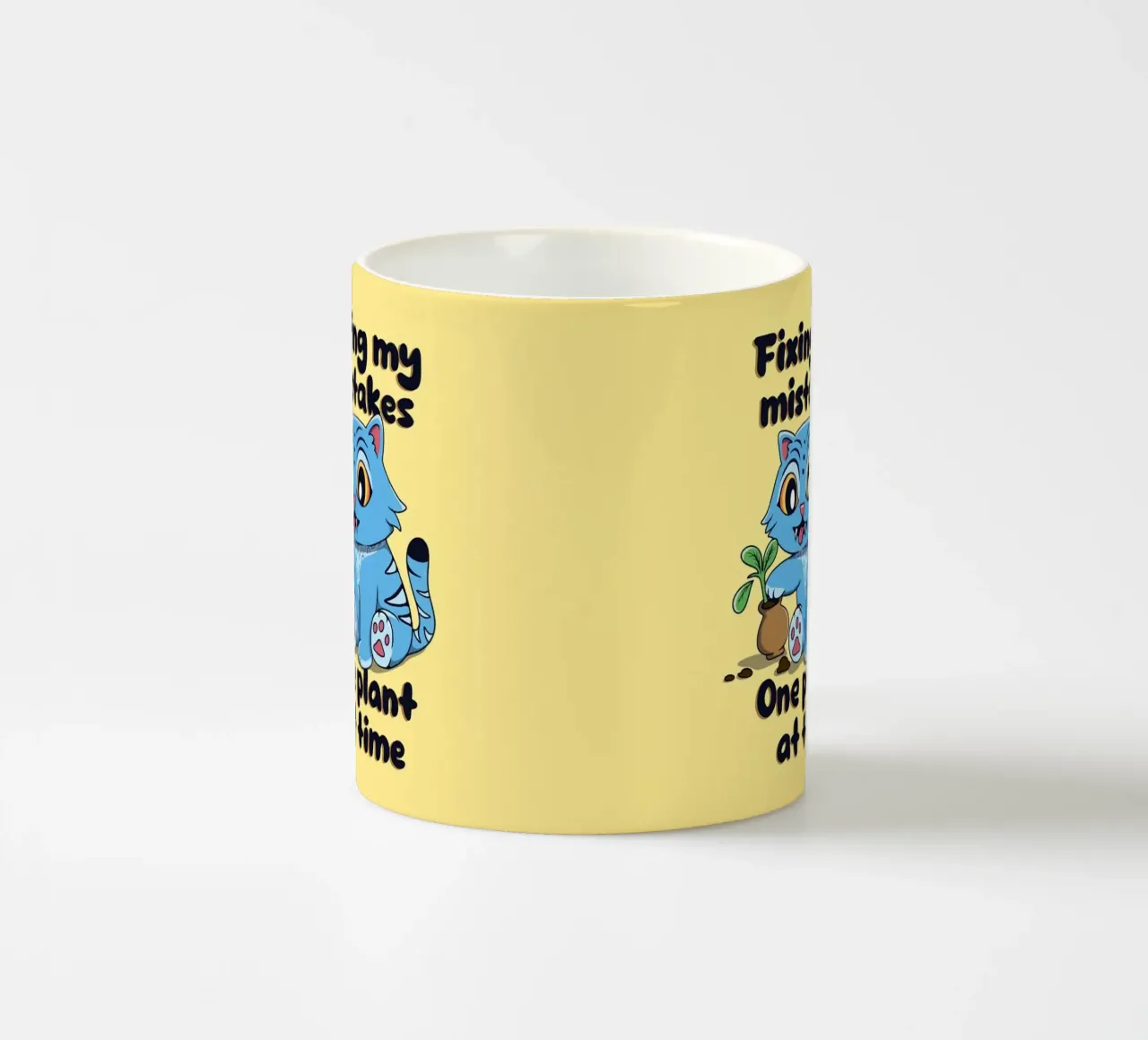Correggere i miei errori - Derpy Tiger tazza in ceramica da Loobs