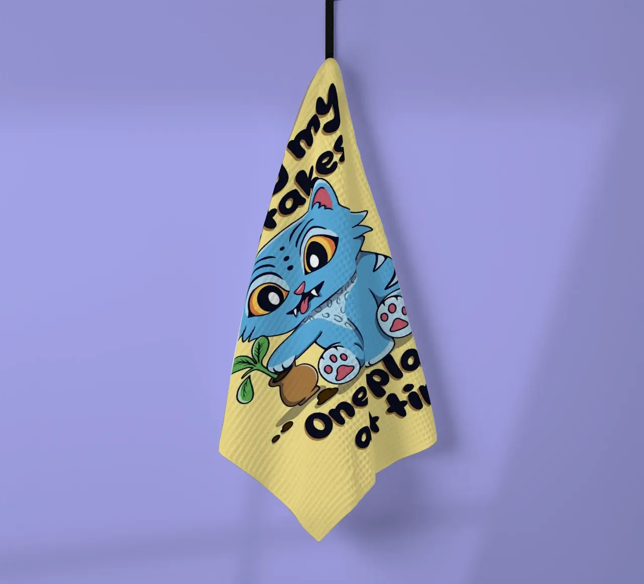 Correggere i miei errori - Derpy Tiger canovaccio da cucina da Loobs