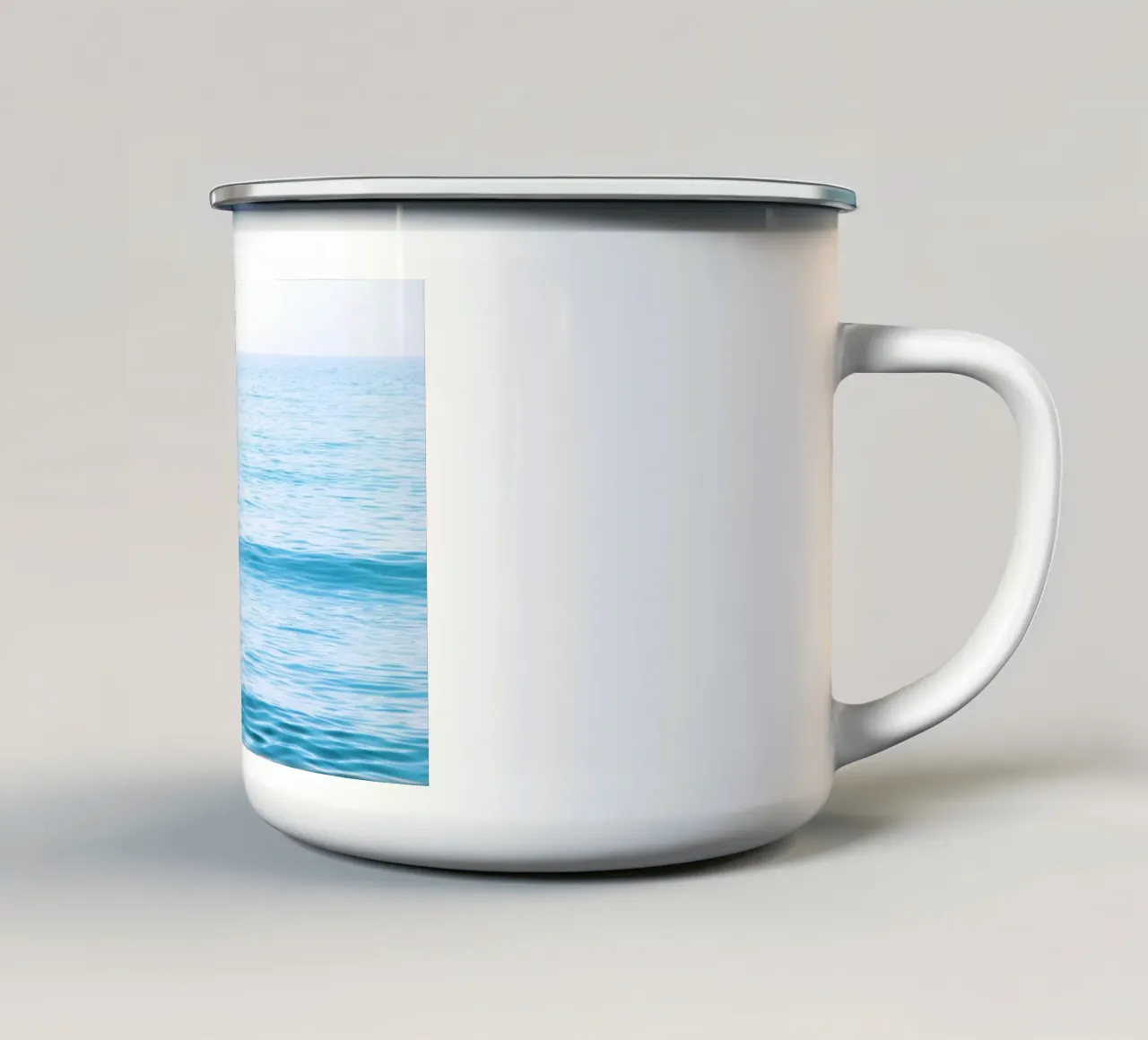 Calm sea tazza in smalto da Fjöllart