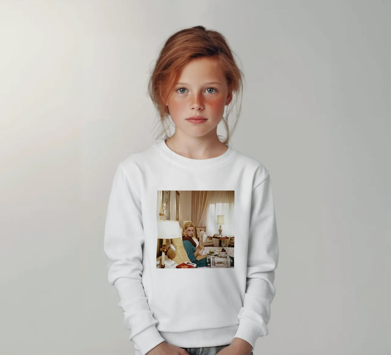 Signorina monocolore felpa bambino da arleneturnershop