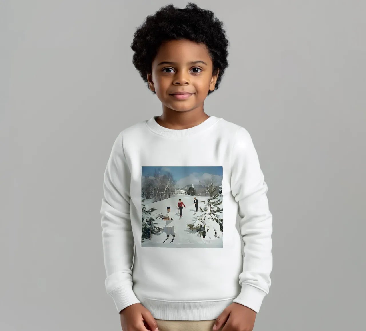 Camerieri di sci felpa bambino da arleneturnershop