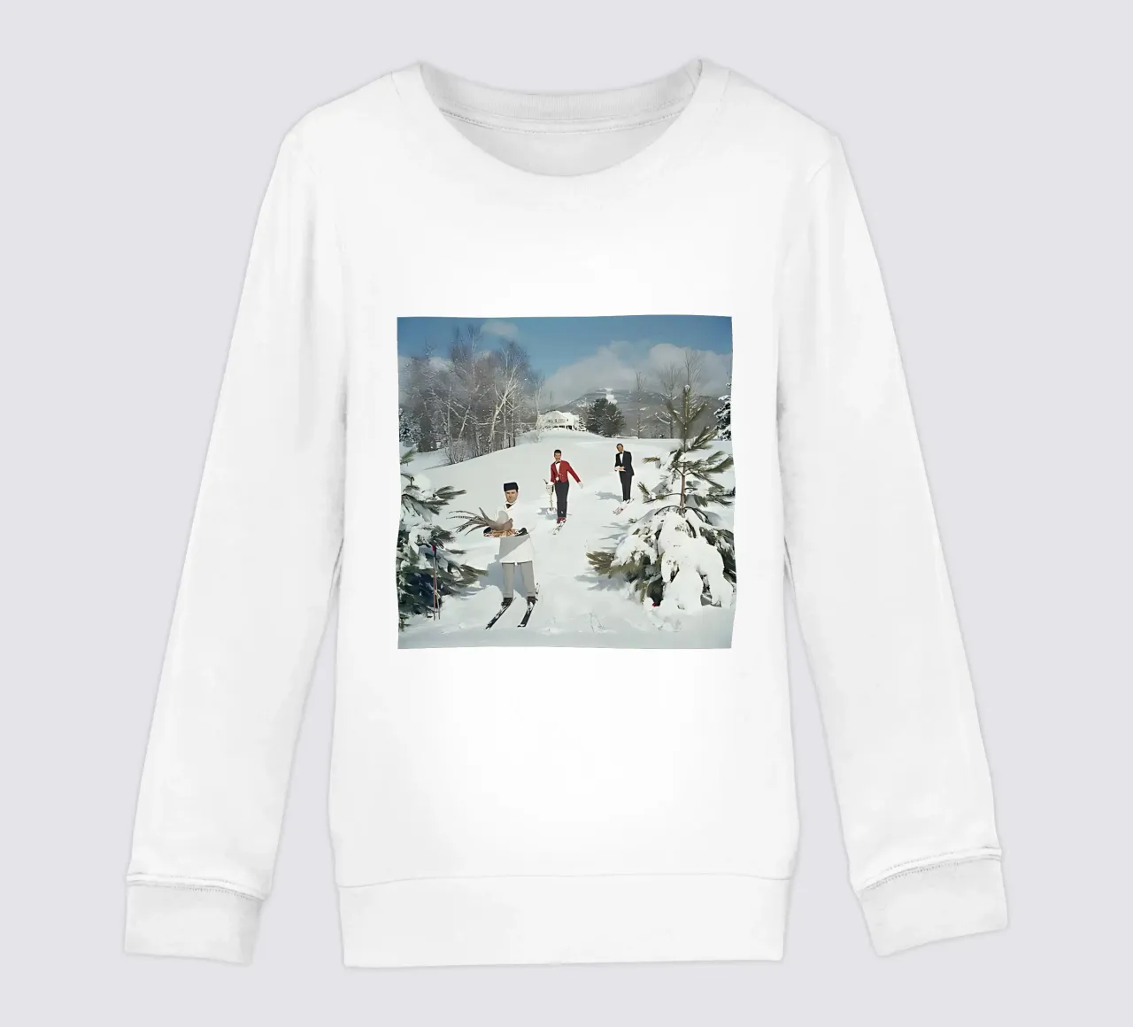 Camerieri di sci felpa bambino da arleneturnershop