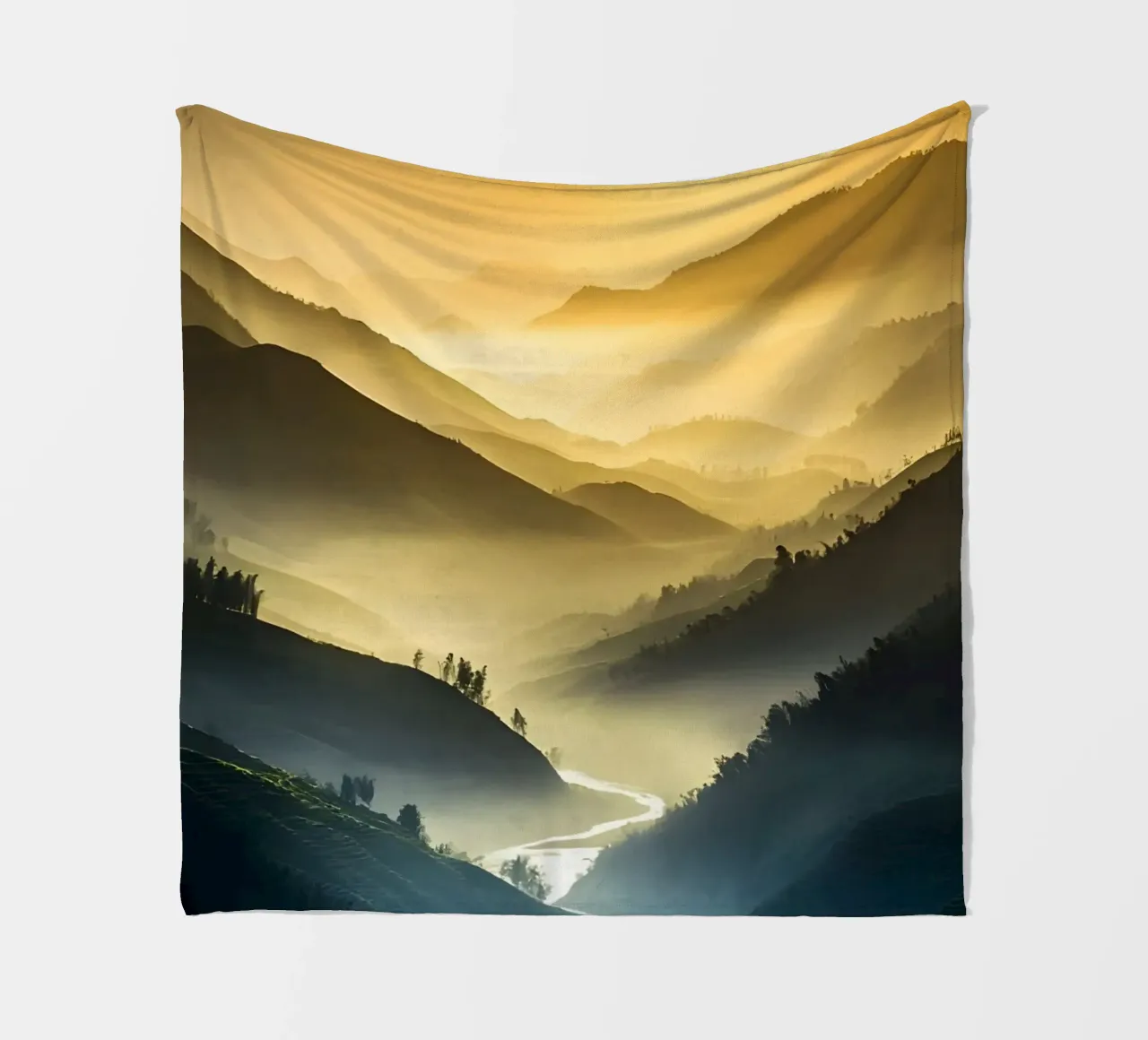 Luce tra gli strati coperta in pile da luxi&lace