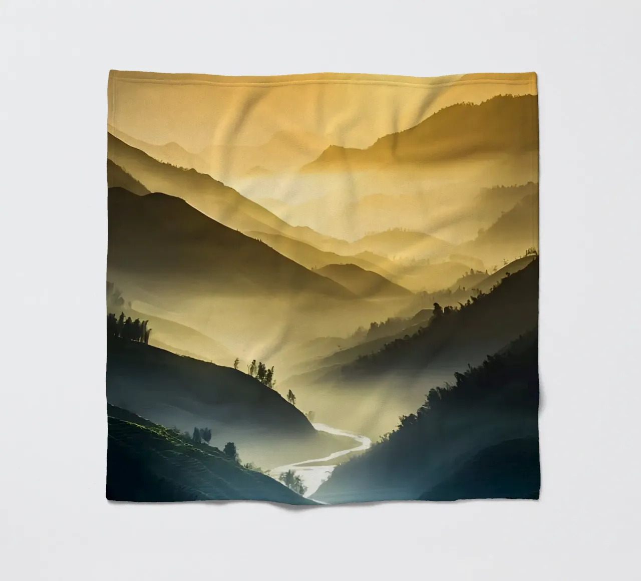 Luce tra gli strati coperta in pile da luxi&lace