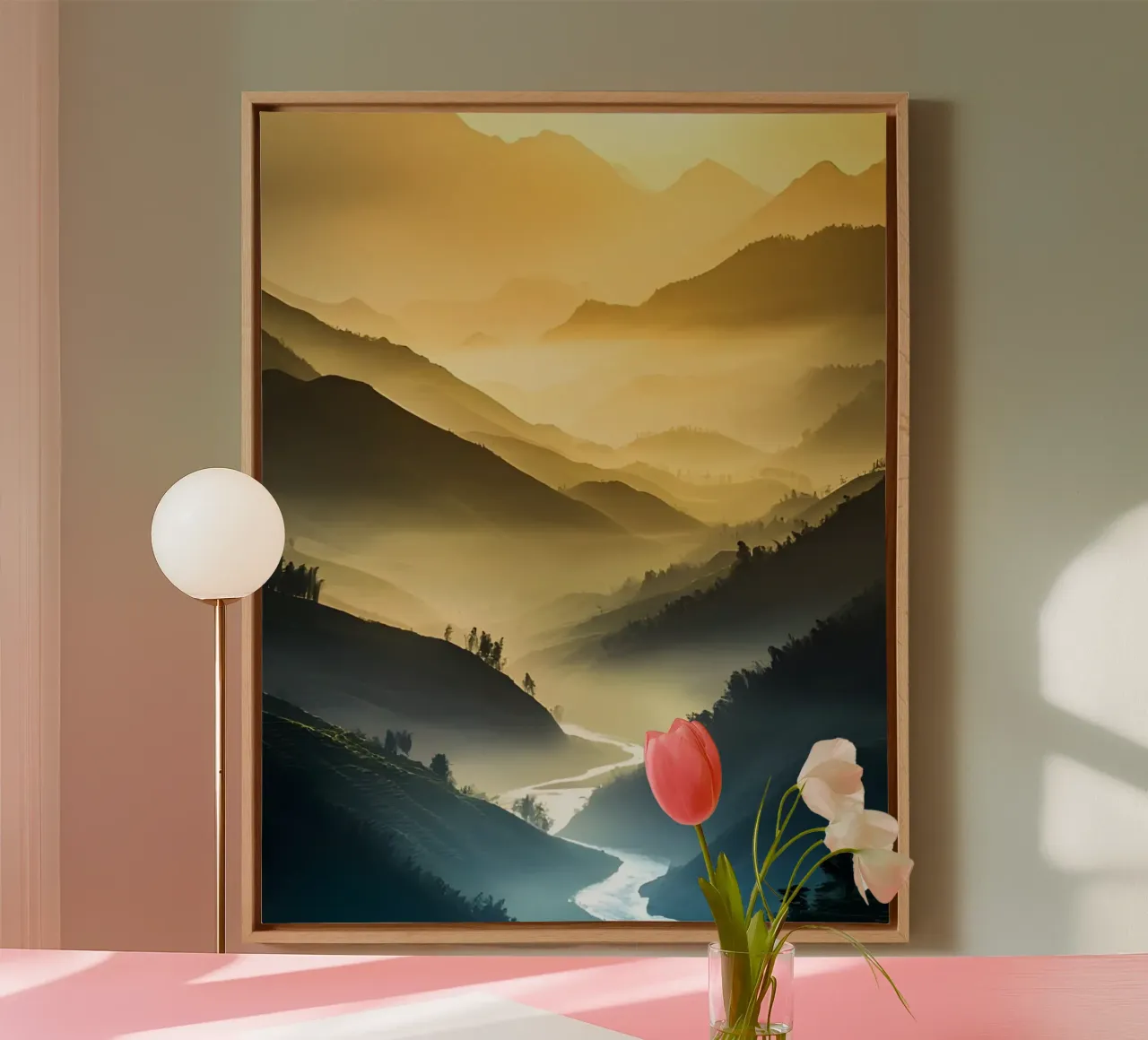 Light Between the Layers canvas by luxi&lace